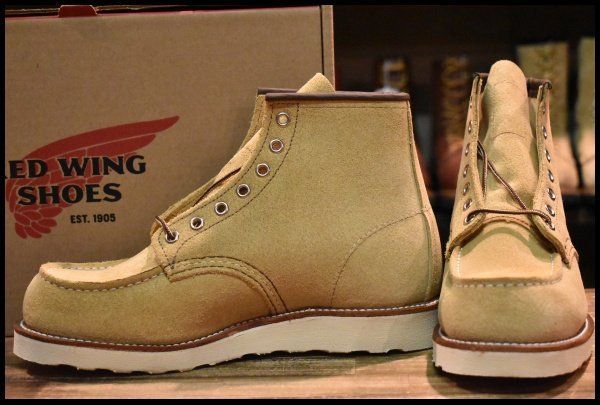 7.5D 箱付 未使用 23年】レッドウィング 8833 スエード アイリッシュ