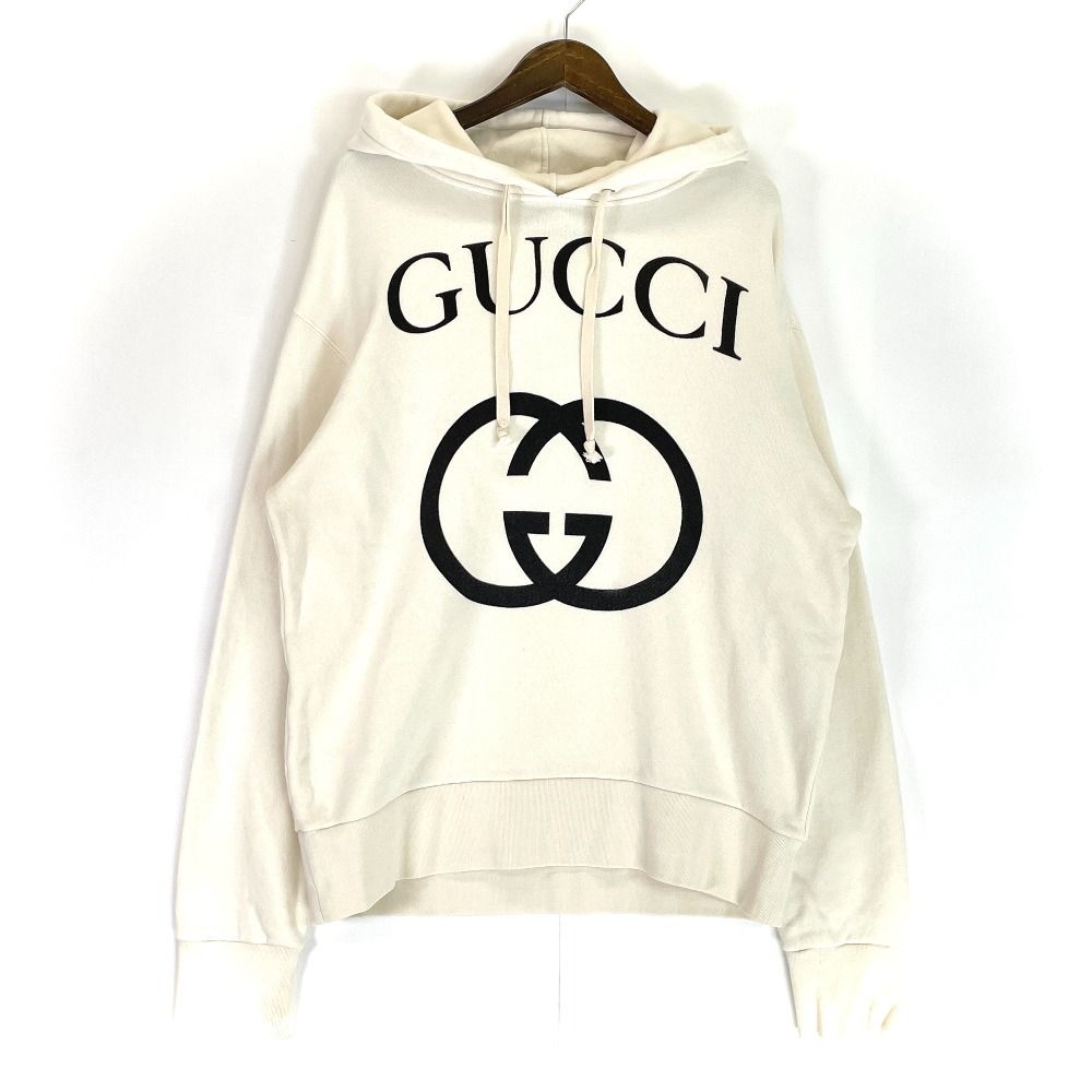 GUCCI グッチ 国内正規 475374 インターロッキングG フーデッド