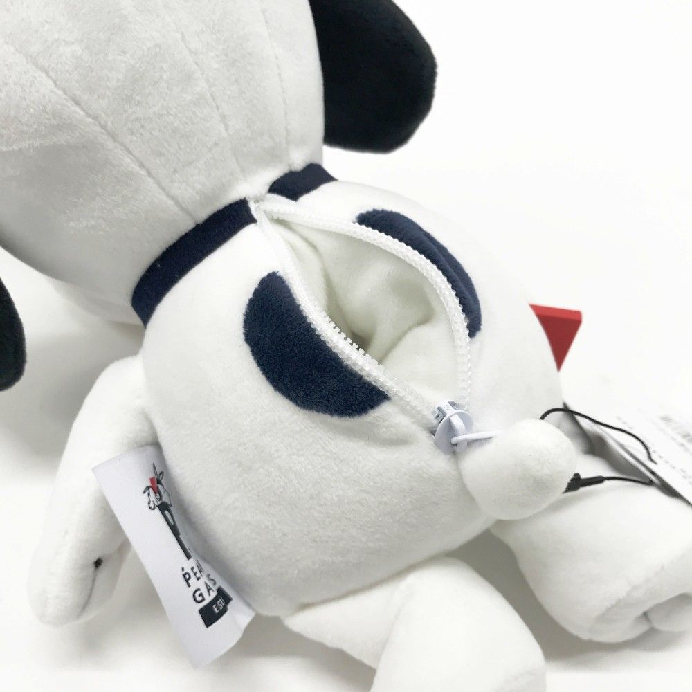 美品⭐️パーリーゲイツ×スヌーピー 耳付きSNOOPYぬいぐるみボールポーチ PEARLY GATES パーリーゲイツ ポーチ 耳付 スヌーピー ぬいぐるみ