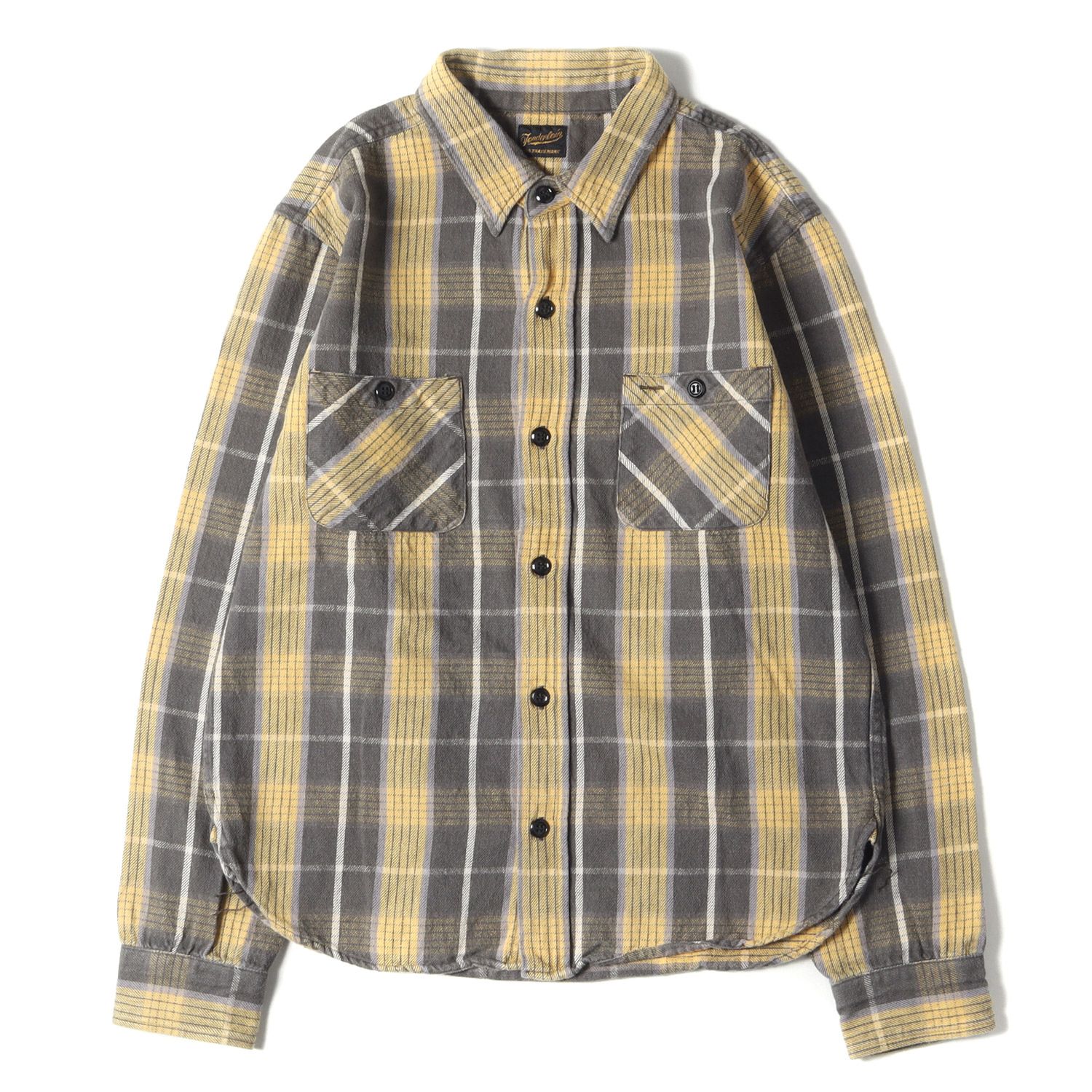 トップス TENDERLOIN STAND FLANNNEL CHECK SHT M テンダーロイン FLANNEL CHECK SHIRT TENDERLOIN STAND FLANNNEL CHECK