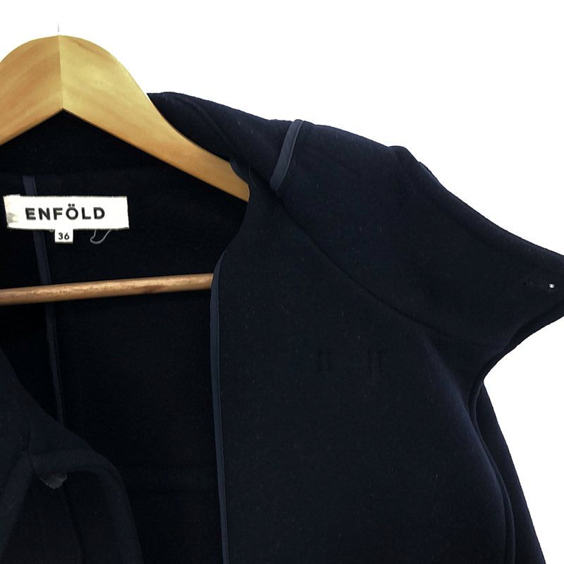 エンフォルド　ダッフルコート ENFOLD / エンフォルド | ハードメルトン ダッフルコート | 36