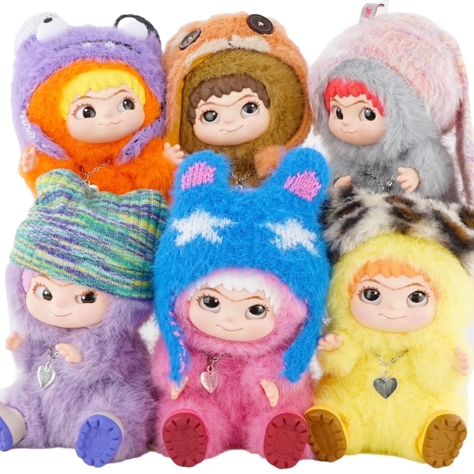waac ♡ ぬいぐるみ ハシートップイン ワクク（WAKUKU）アソートボックス 6個入り