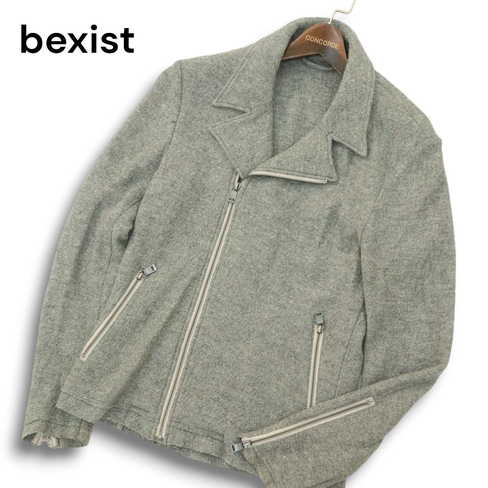 bexist ベグジット アバハウス 秋冬 ウール混☆ ニット ダブル 