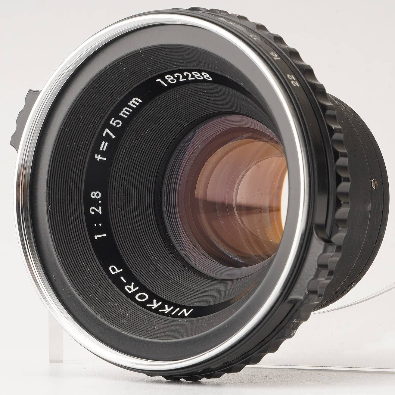 完動美品】ゼンザブロニカS2 NIKKOR-P F2.8 75㎜ #218（ニコン