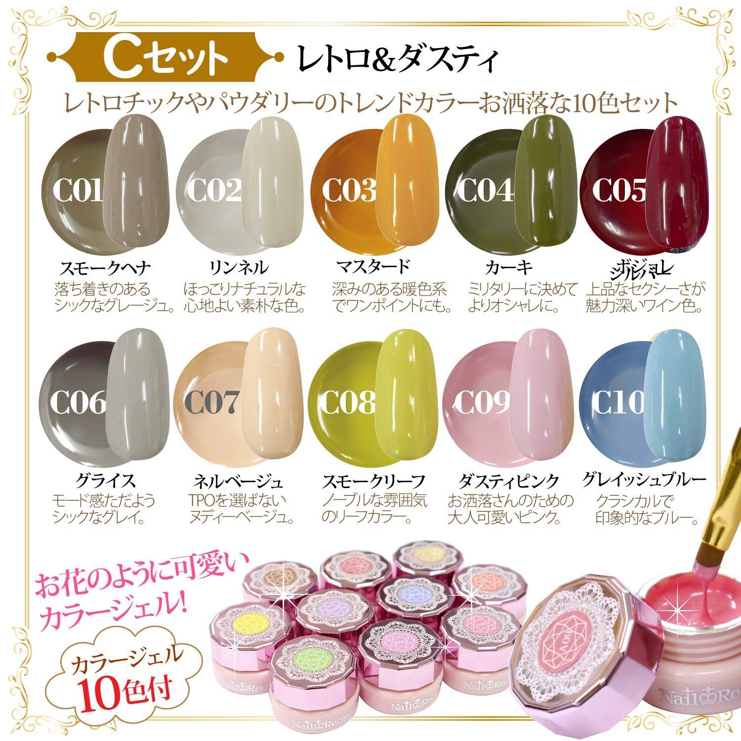 ネイルレシピ