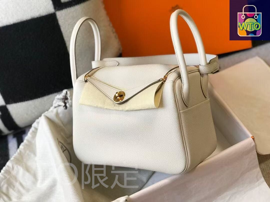 エルメス mini19 lindy ゴールド バックル レディース ハンドバッグ-WT0輸入