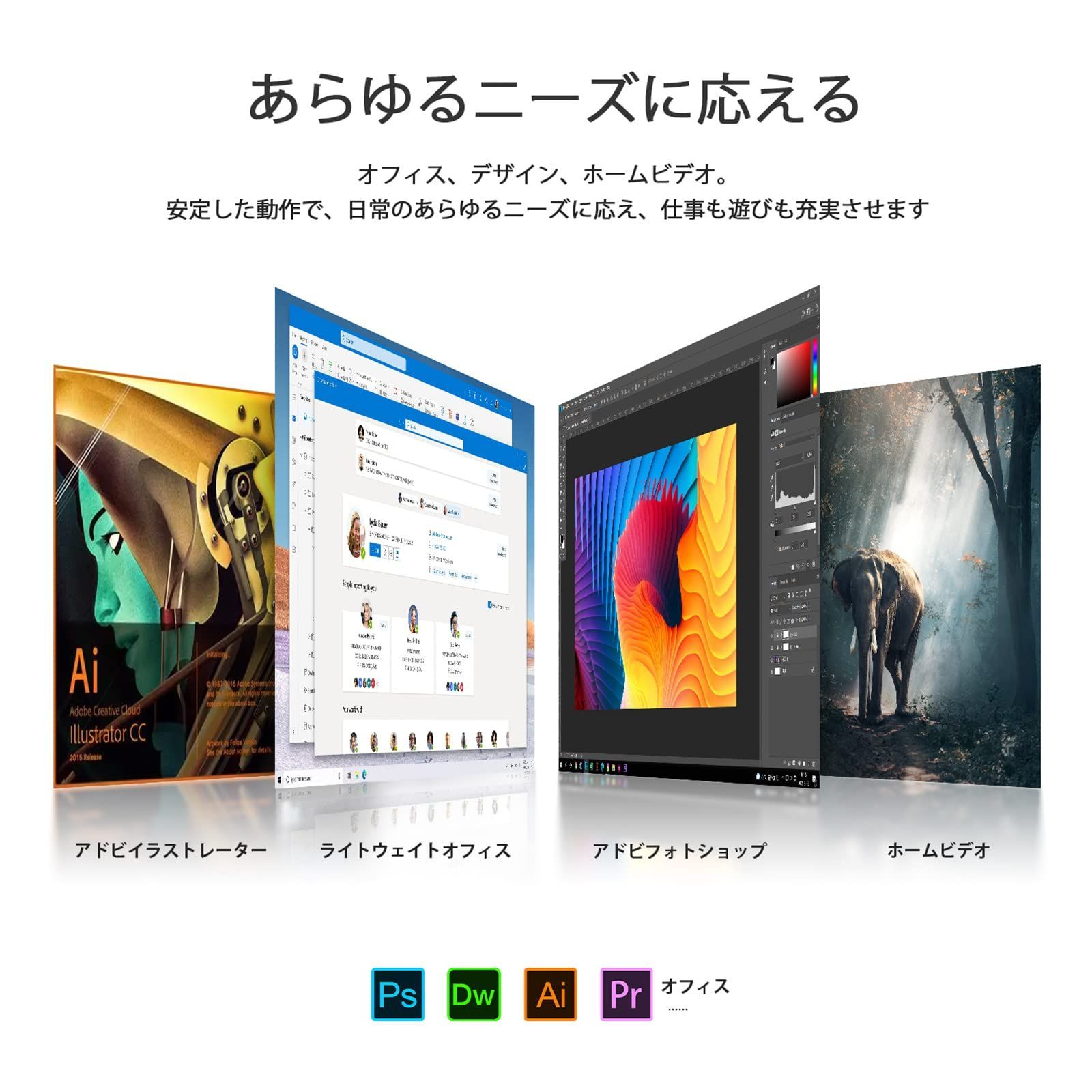 人気商品】RAM ミニPC、16GB 500GB W11ミニコンピューター、MINI-S12 SSD Lake-N95プロセッサー（最大3.40GHz）  ビジネスミニデスクトップPC、デュアルHDMI/WiFi 5/BT Alder 4.2/RJ45/WOL - メルカリ