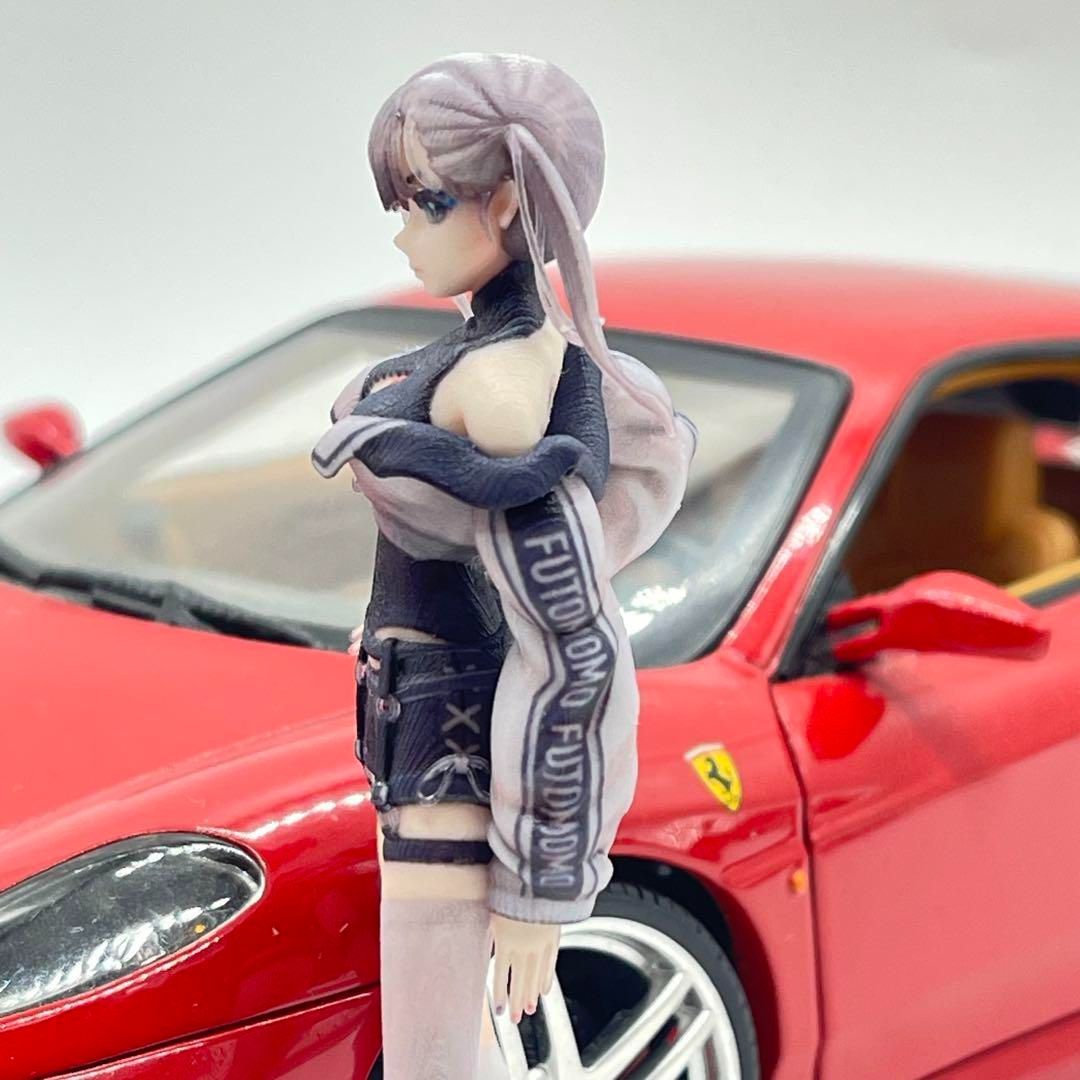 1/18 Q-JP-2 フィギュア 完成品 ミニカーに 1/64より大 リアル