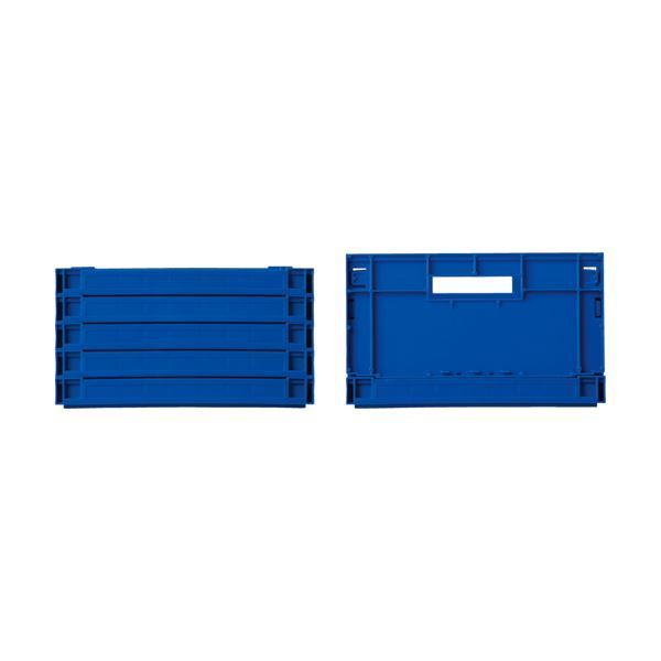 （まとめ） 岐阜プラスチック工業 折りたたみコンテナ F-BOX 26L F-BOX122G1 1台 【&times;2セット】