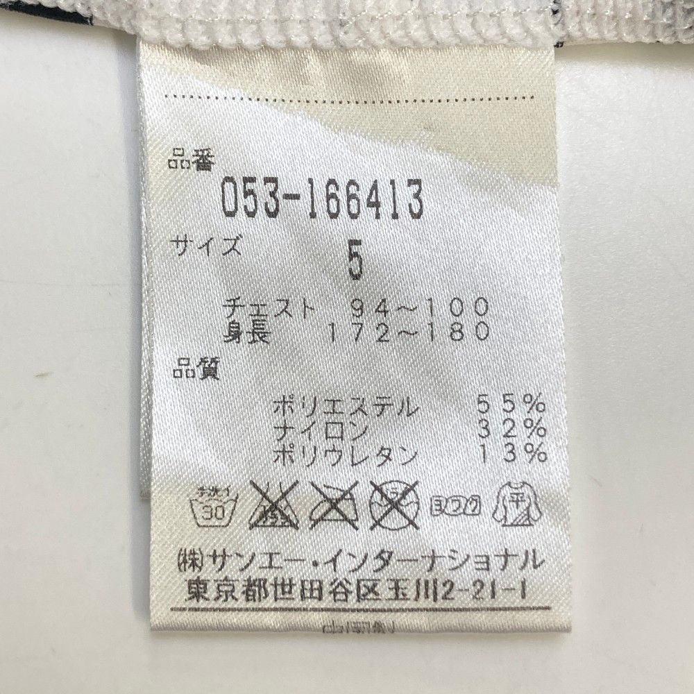 サイズ：5 PEARLY GATES パーリーゲイツ ハイネック 長袖インナーT