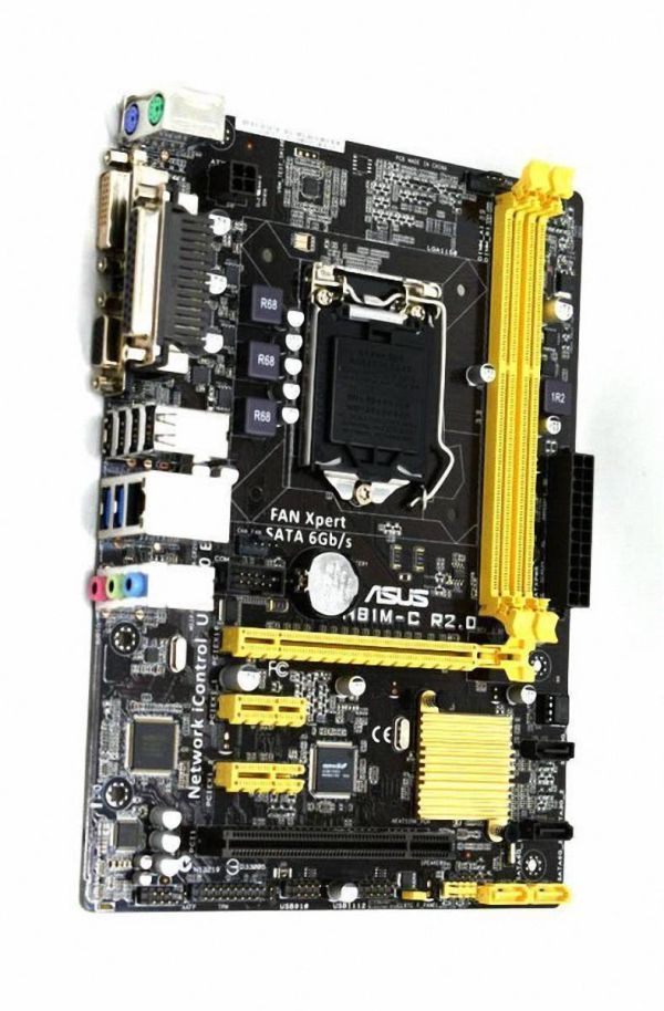 ★ ASUS H81M-C Intel LGA1150 DDR3-1600 USB 3.1 MicroATX Motherboard