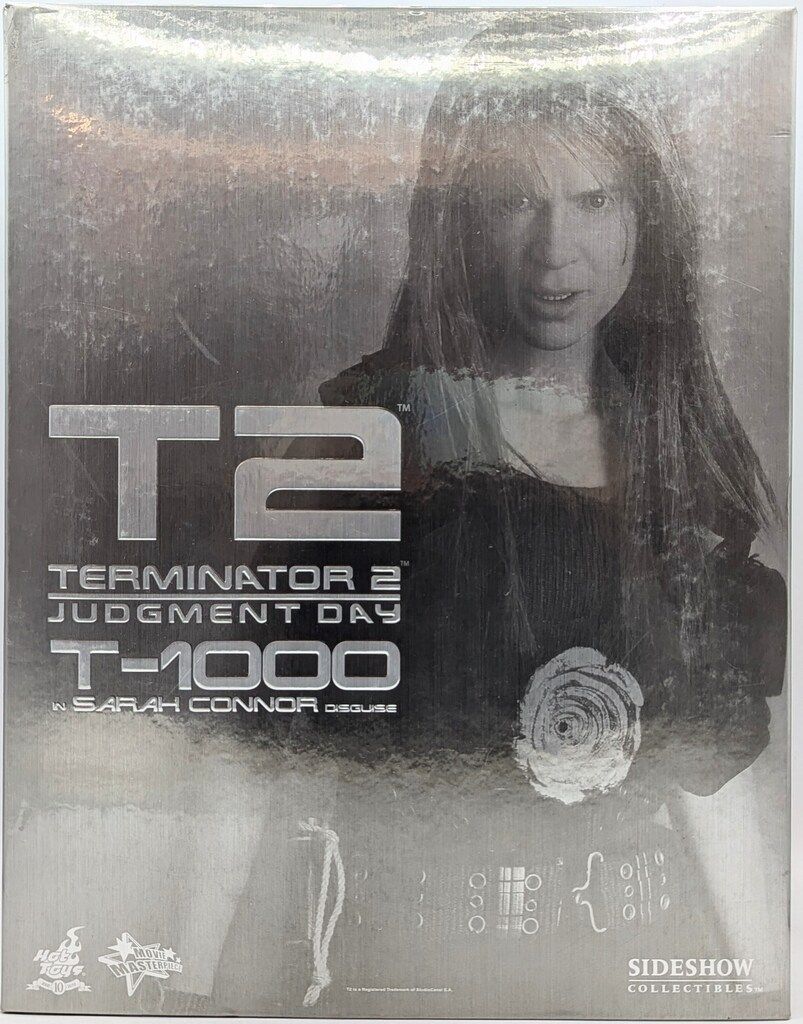HOTTOYS MOVIE MASTERPIECE T-1000 | IN SARAH CONNOR DISGUISE MMS125