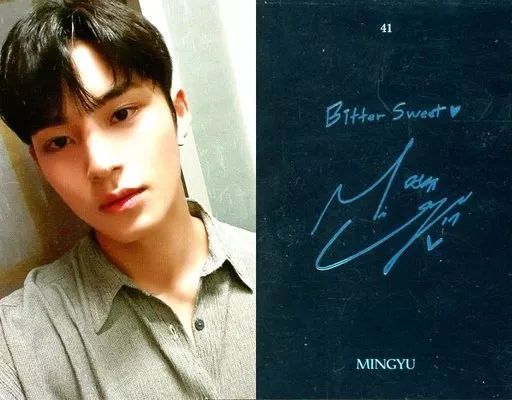 中古】コレクションカード(男性) 41：SEVENTEEN/MINGYU(ミンギュ