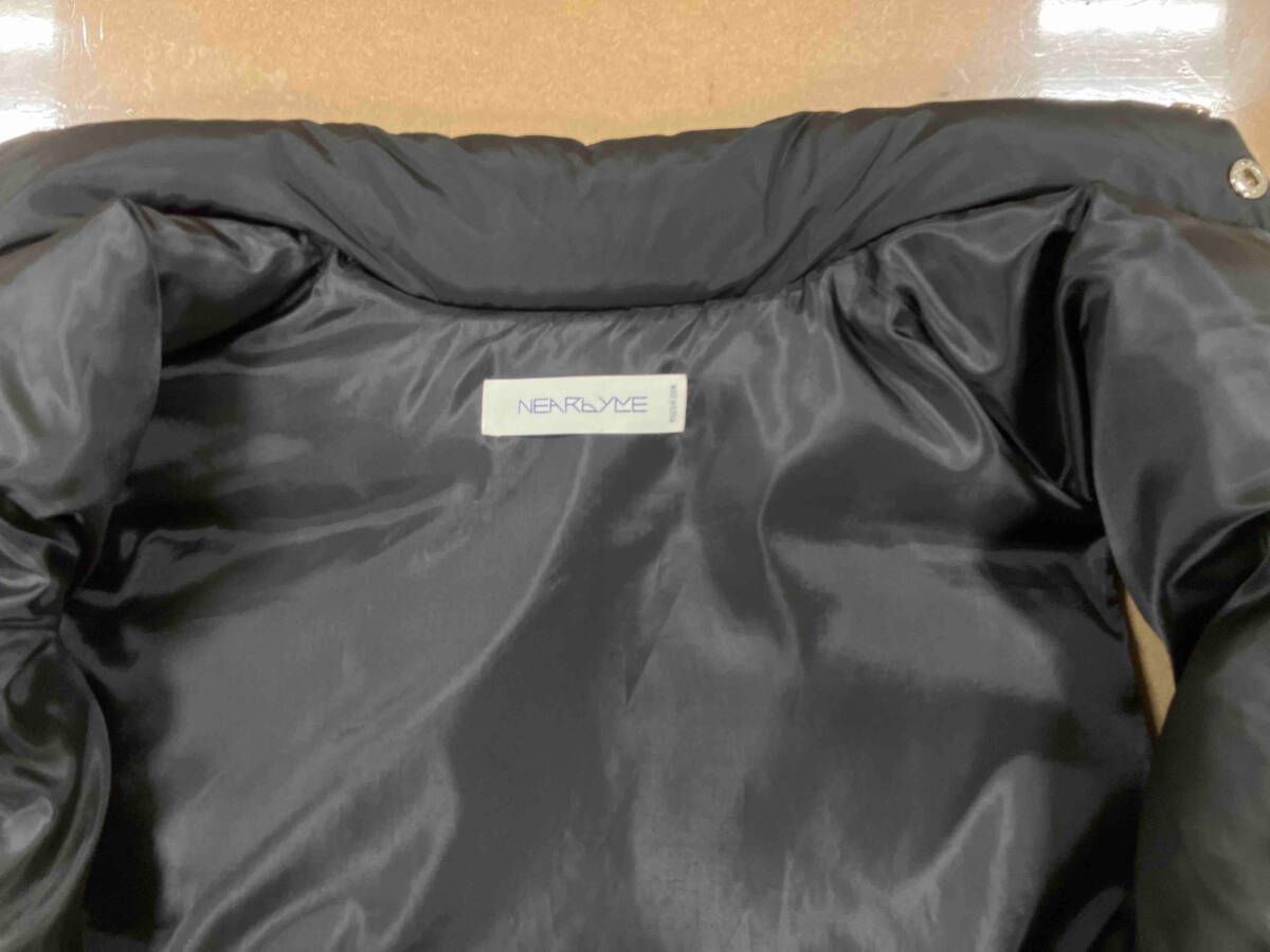  NEAR BY ME ダウンベスト デザインダウンベスト ブラック F ベスト ジレ ベスト ジレ ビスチェ