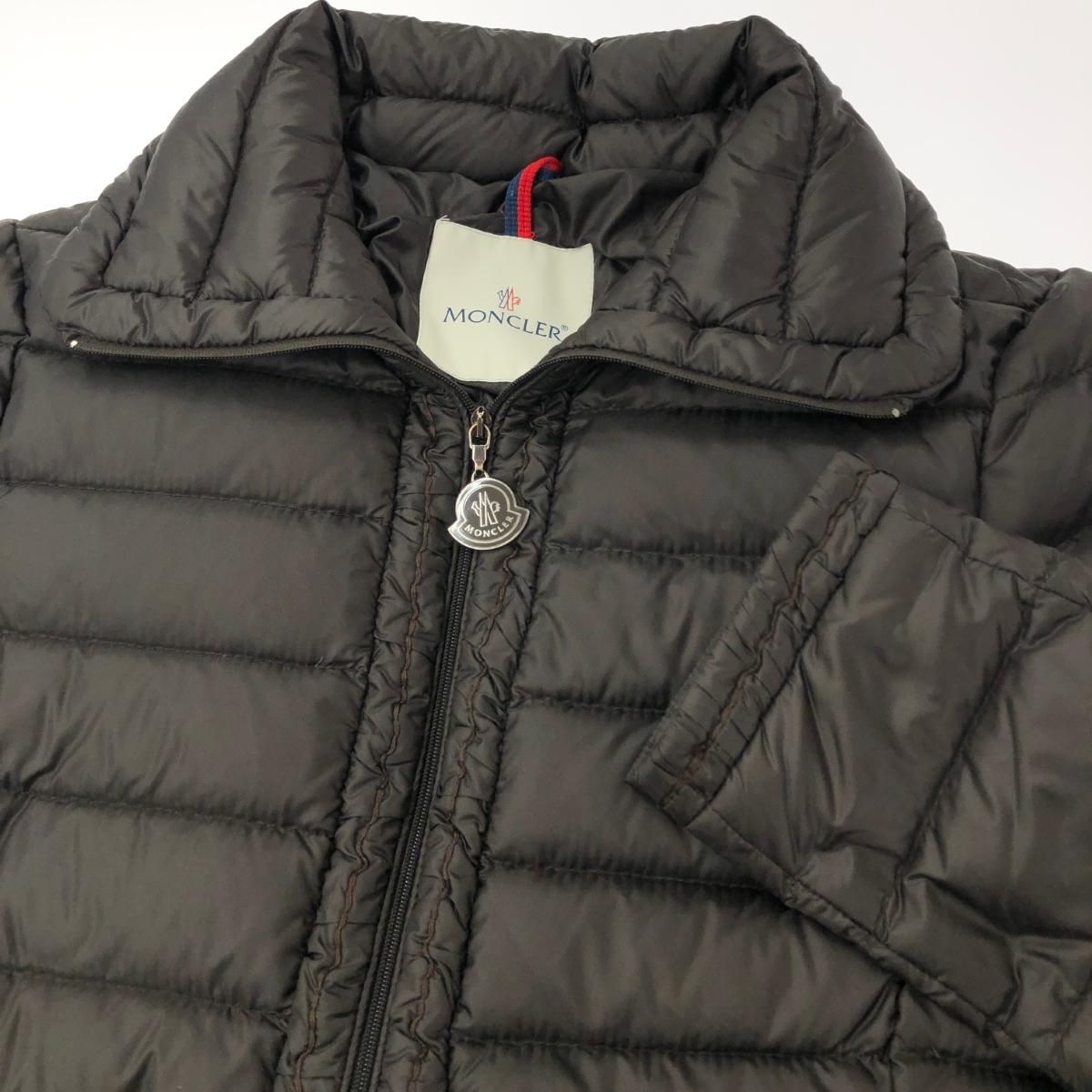 MONCLER モンクレール VAVNEAU ロング ダウンコート サイズ:0 ブラウン  