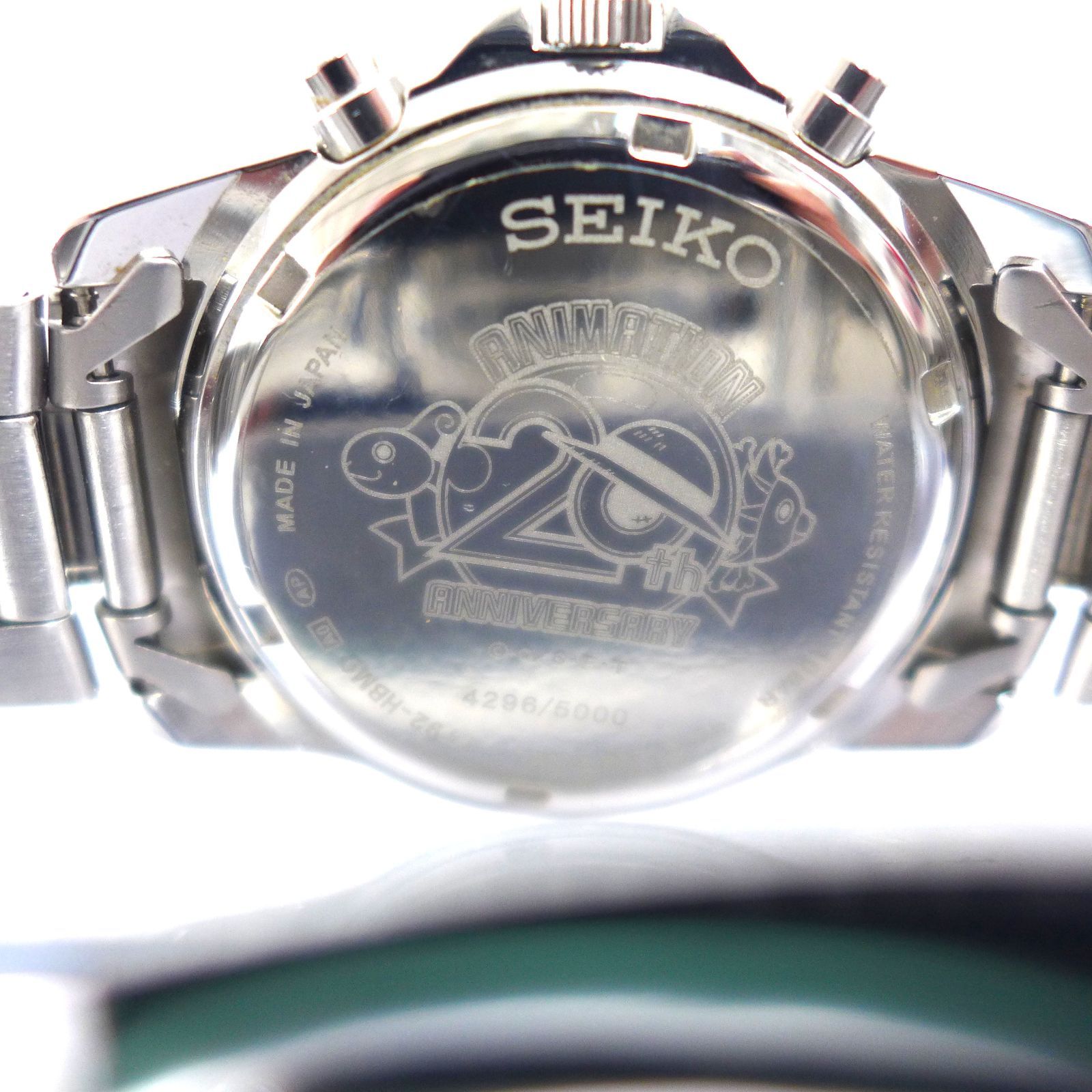【良品】SEIKO×ONE PIECE　限定5000本　セイコー　稼働品　腕時計 限定5,000本】SEIKO ONE PIECE 20th Anniversary 20周年記念
