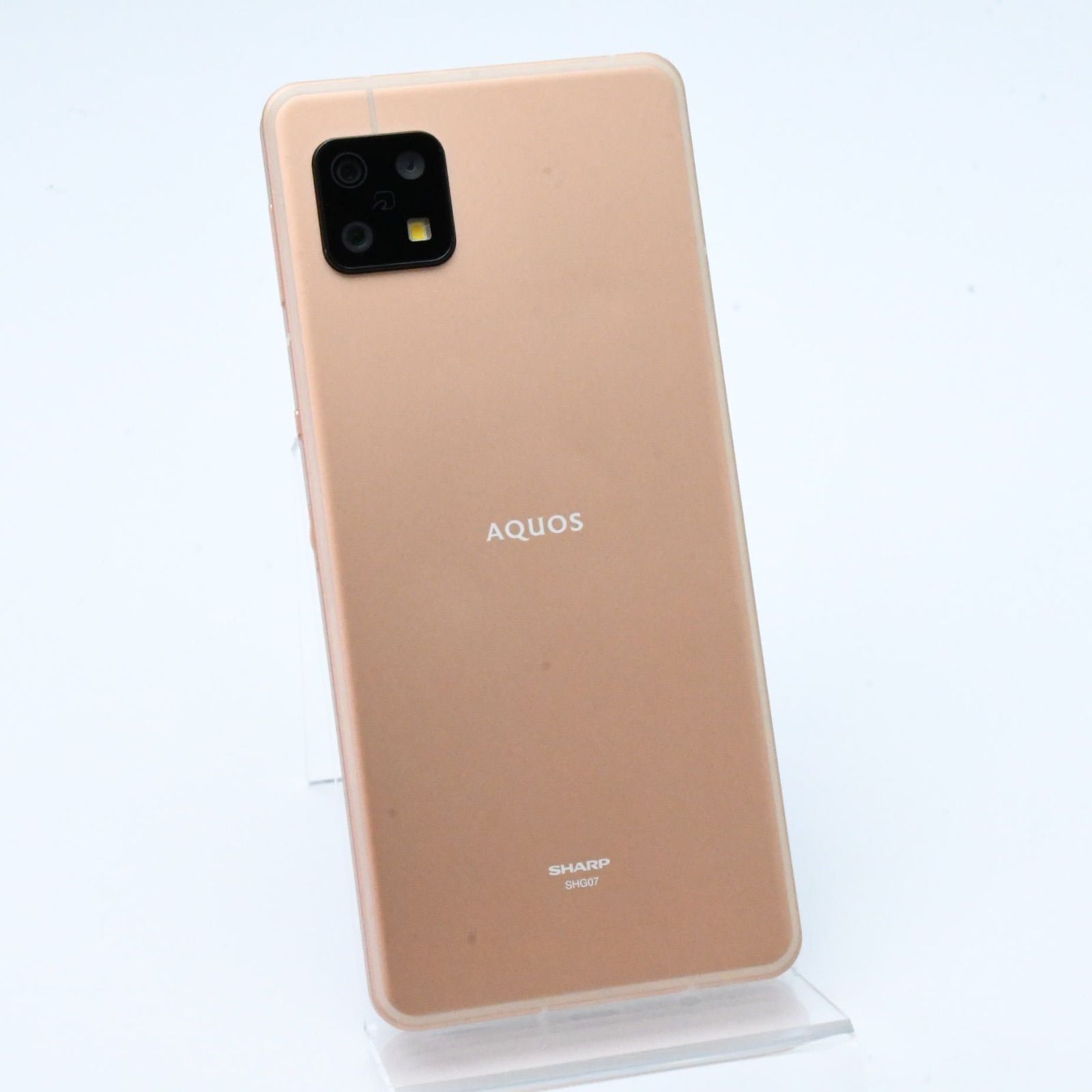 【美品＊電池良好】au SIMフリー AQUOS sense6s SHG07 美品＊電池良好】au SIMフリー AQUOS sense6s SHG07 ライトカッパー