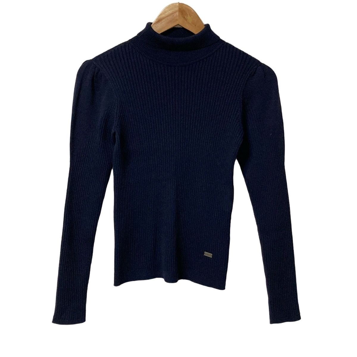FOXEY - FOXEY(フォクシー) 長袖セーター サイズ38 M レディース - 39202 ダークネイビー ハイネック FOXEY(フォクシー) 長袖セーター サイズ38 M レディース - 39202