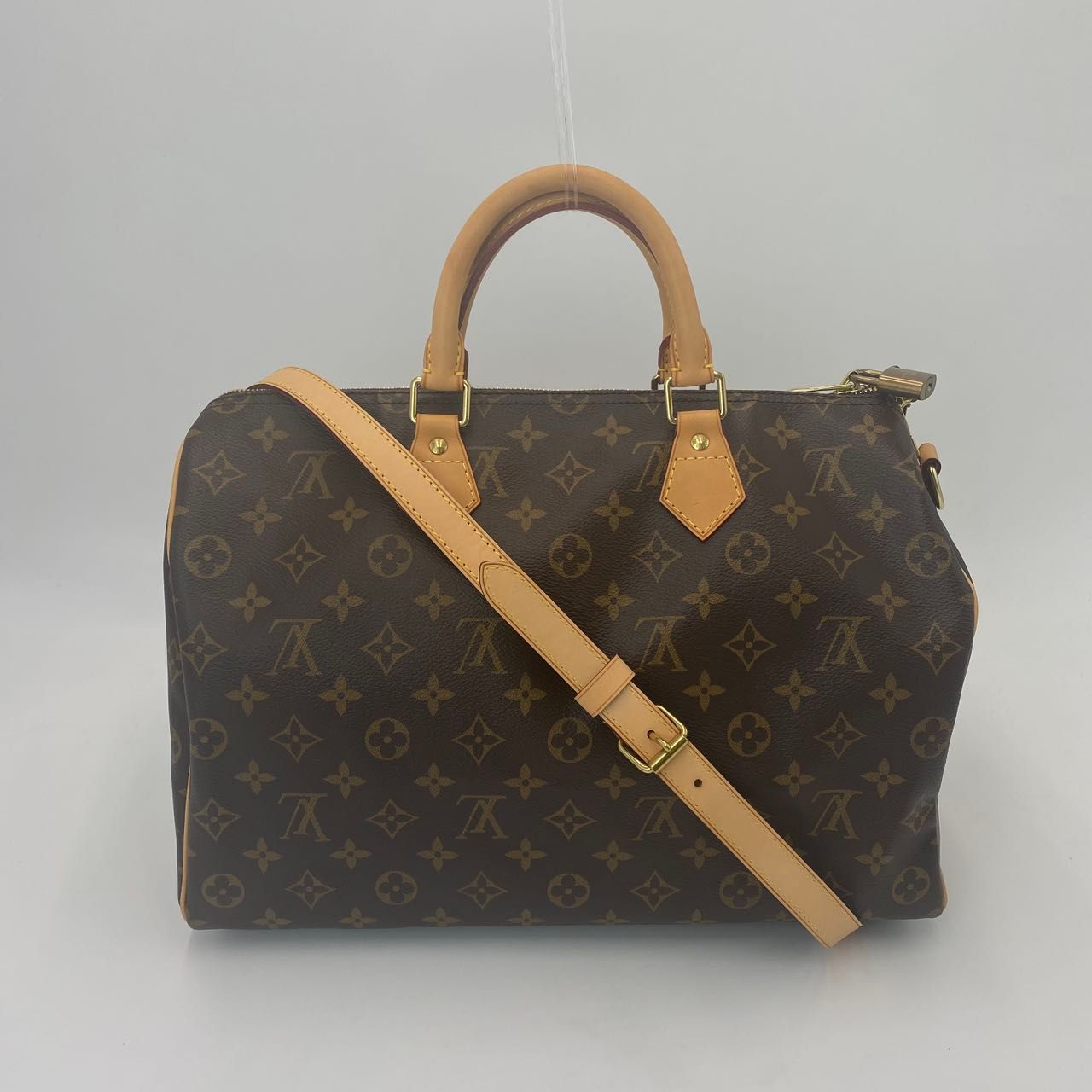 LOUIS VUITTON モノグラム スピーディ35 巻き込ま ボストンバッグ