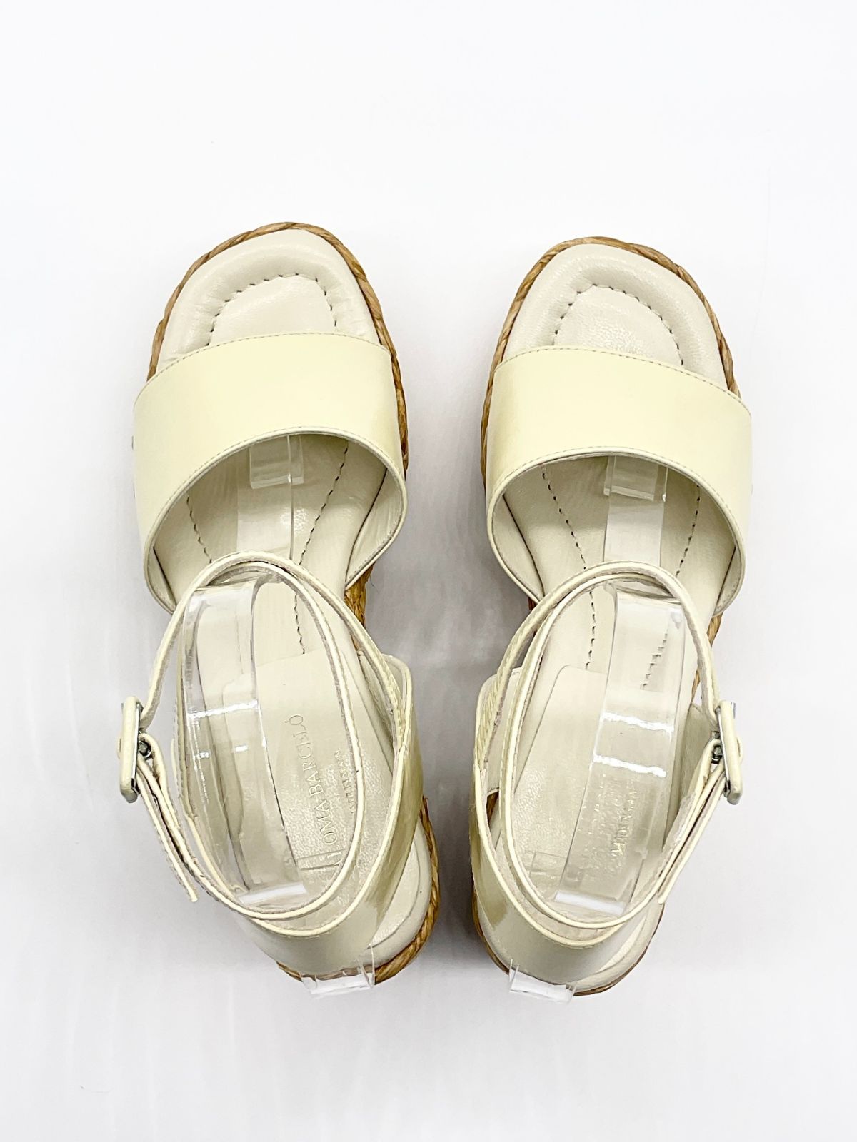 未使用品　PALOMA BARCELÓ パロマ・バルセロ　FLAT サンダル 新品 PALOMA BARCELO パルマバルセロ 38 ピンク アンクル