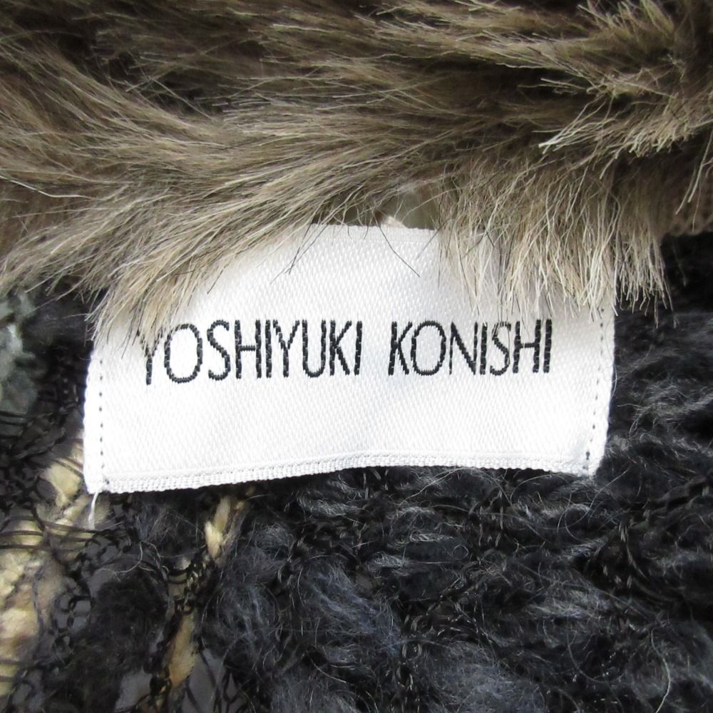 良品 YOSHIYUKI KONISHI ヨシユキコニシ エコファー付きニット