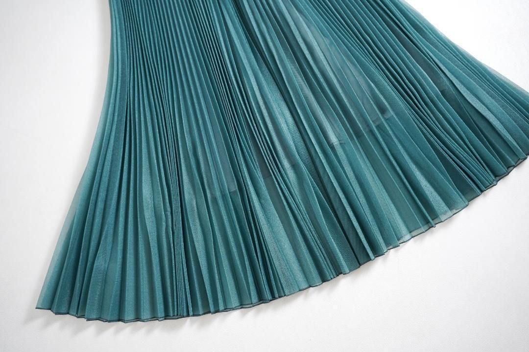 ポリエステルラメプリーツ