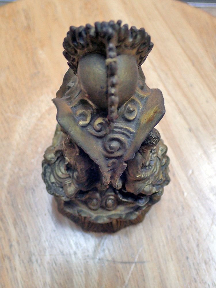 仏像】三面観音像 購入 仏像 三面観音 仏堂供養観音三聖仏像 鎮宅 辟邪