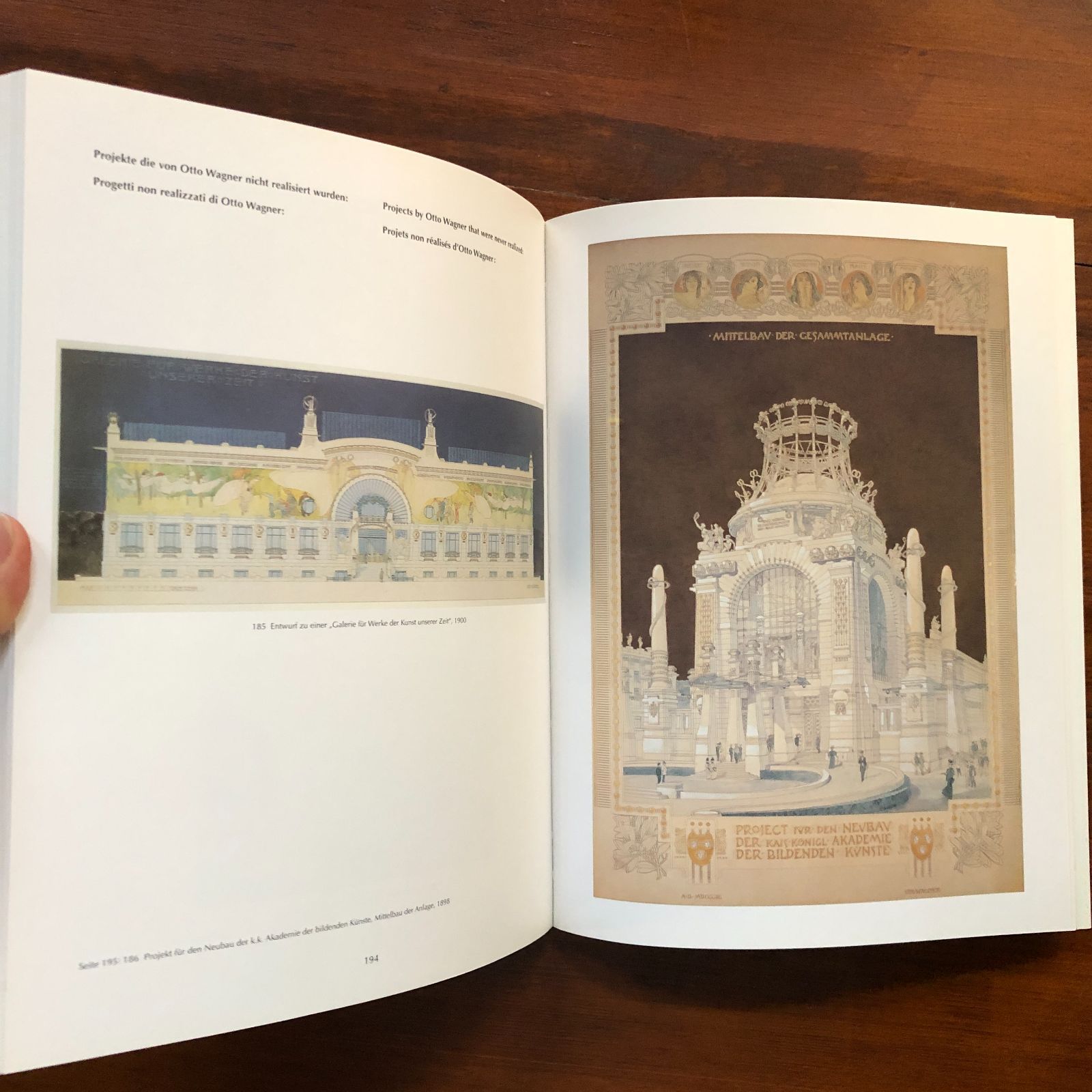 オットー・ワーグナー 完全作品集 全4巻揃「OTTO WAGNER」豪華大型本 オットー・ワーグナー 完全作品集 全4巻揃「OTTO WAGNER」豪華