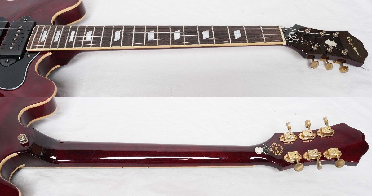 ☆Epiphone☆Riviera P93 WR セミアコ P-90×3 Bigsby搭載 2013
