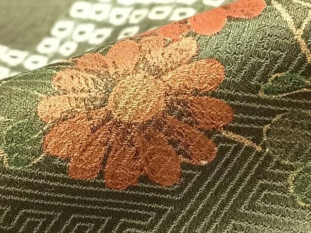 平和屋着物□訪問着 絞り 草花文 金彩 正絹 逸品 AAAZ3449mf