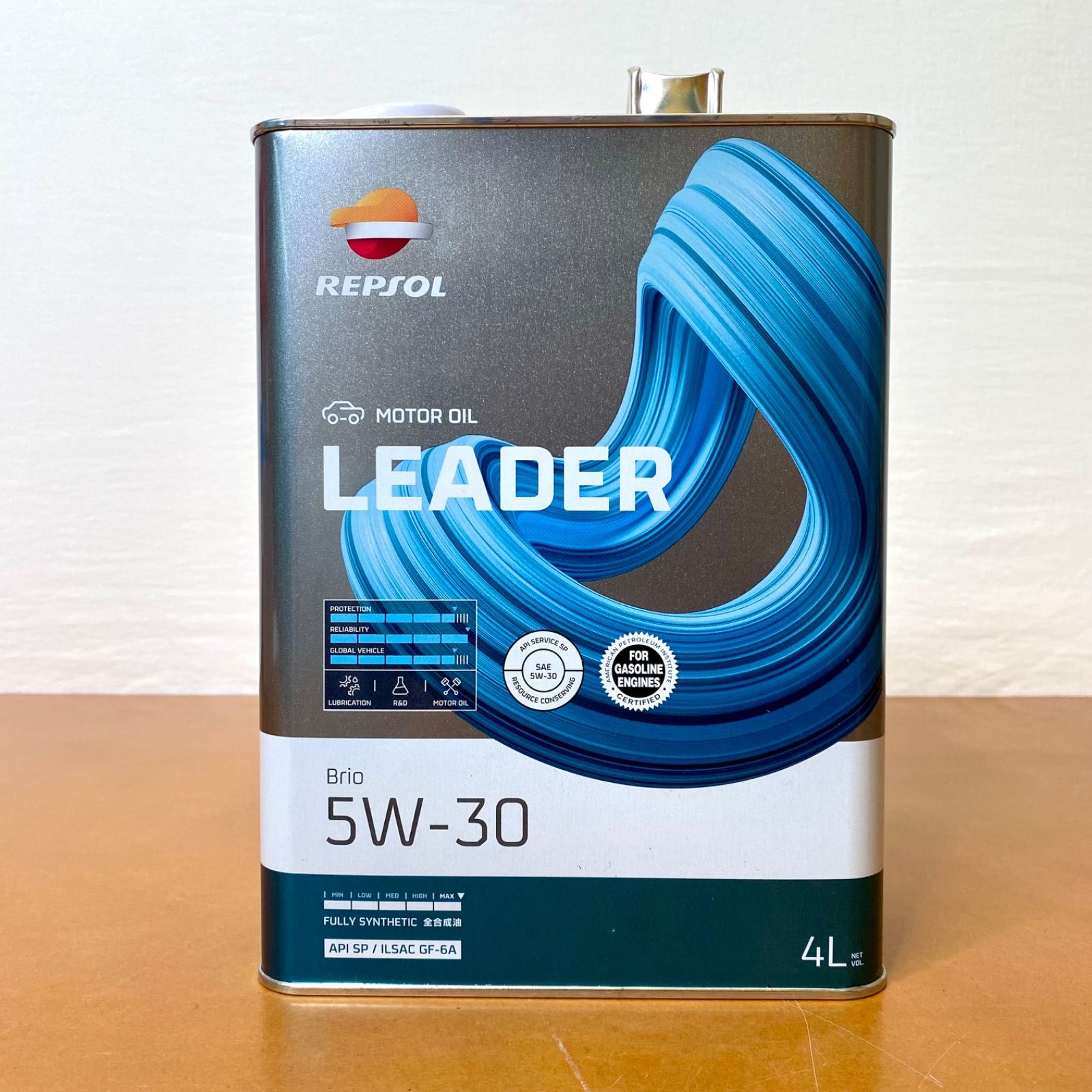 レプソル リーダーブリオ エンジンオイル 5W-30 4L 全合成油 高性能
