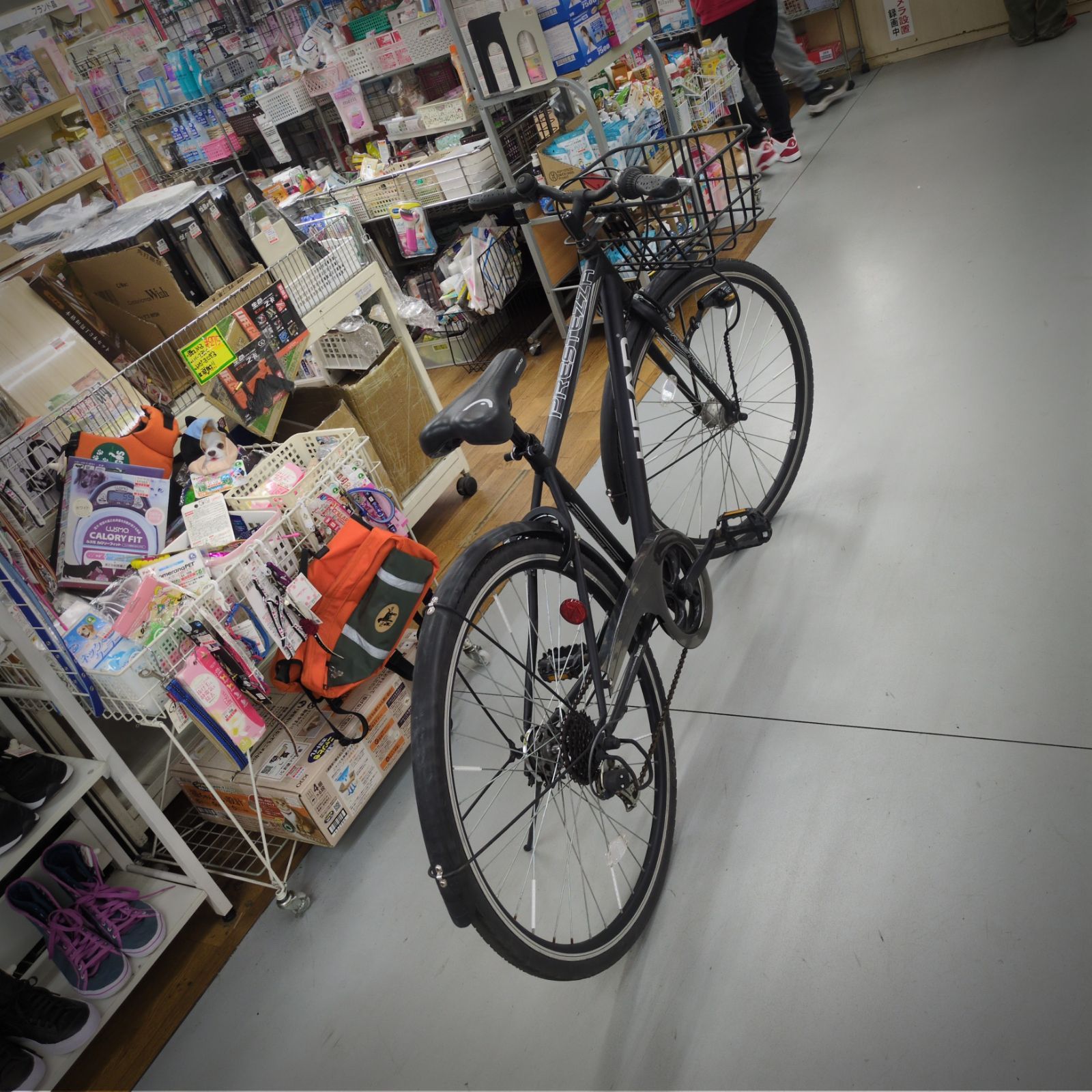 J266 ☆サビキズ使用感☆ノーパンククロスバイク自転車☆HEAD