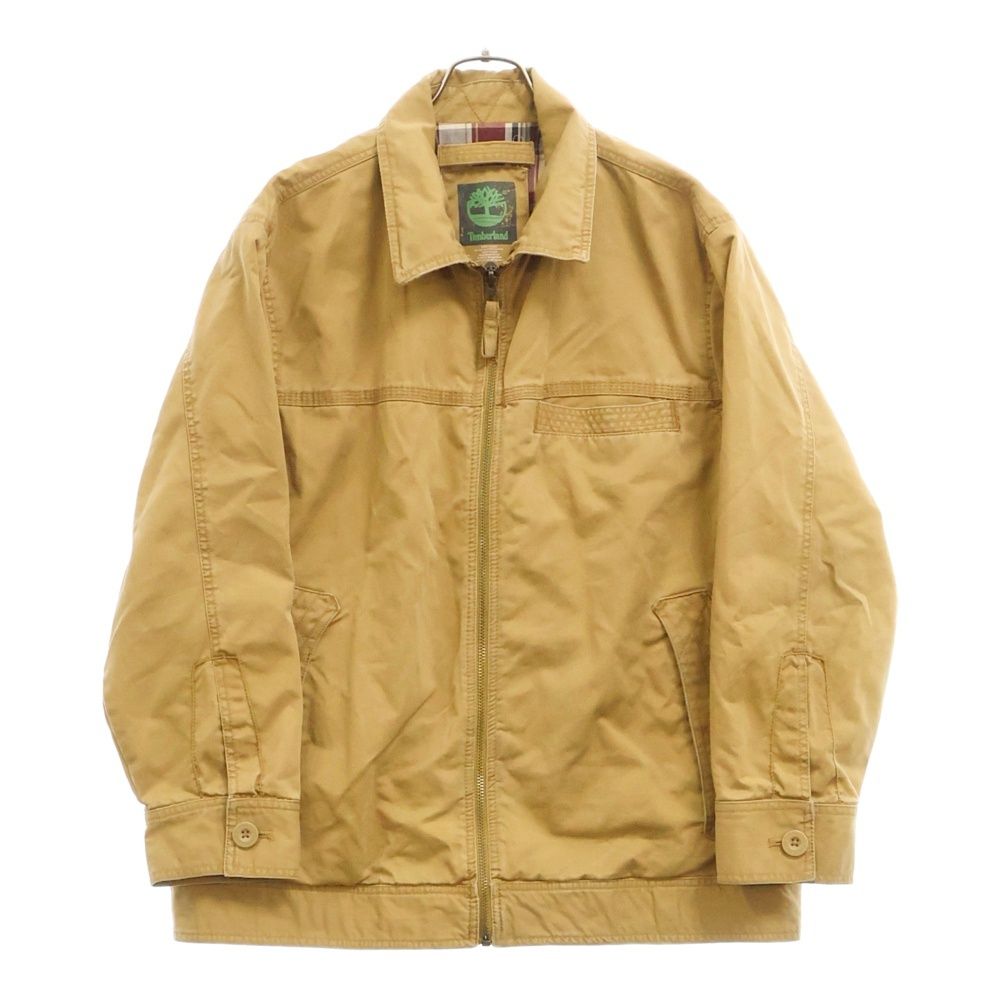 Timberland ブラウン　ベージュ　スウィングトップ　L ティンバーランド Timberland ブラウンベージュスウィングトップL ティンバーランド