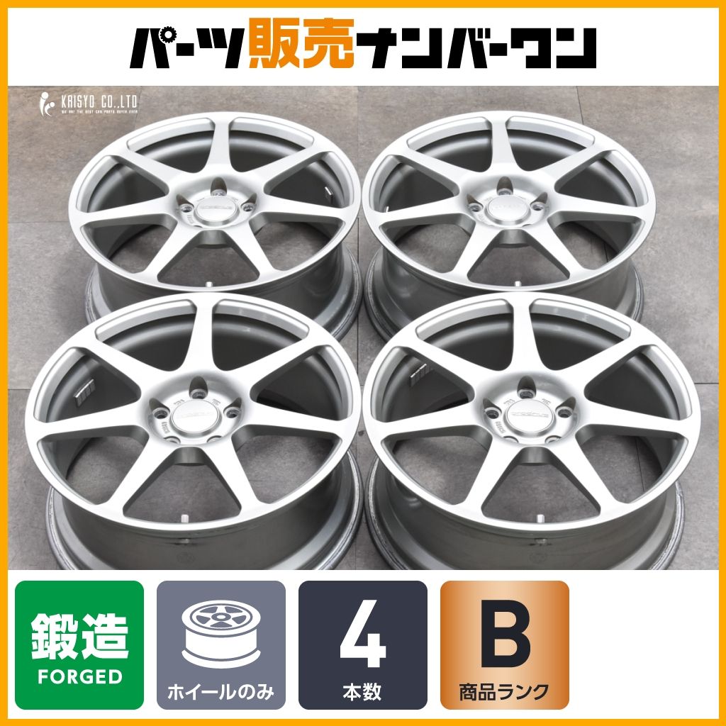 人気 鍛造品 PRODRIVE GC-07J 18in 7.5J 50 PCD114.3 4本セット プロドライブ レヴォーグ フォレスター クロストレック アコード