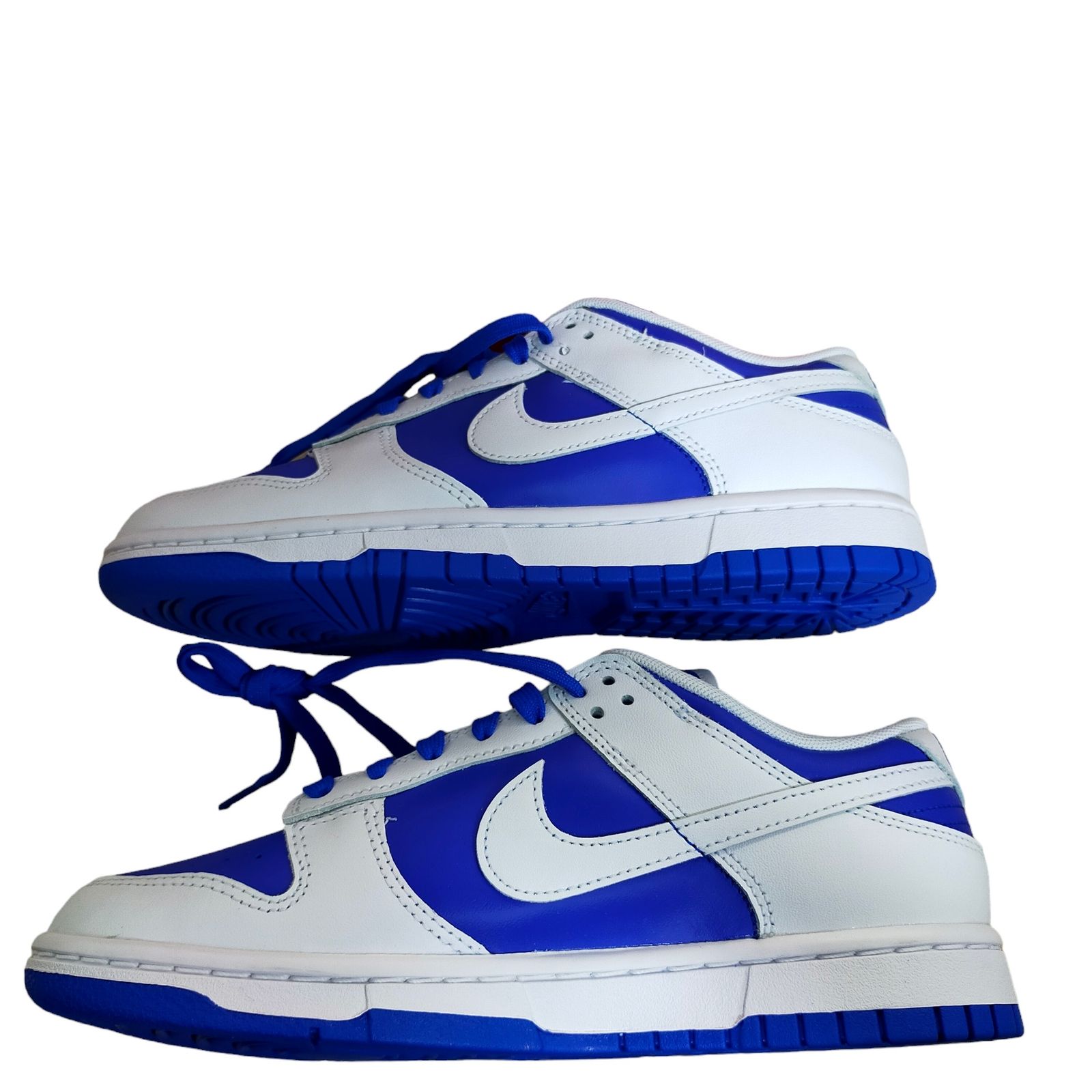 ◇未使用品◇NIKE ナイキ DUNK LOW RETRO RACER BLUE ダンク DD1391-401 ホワイト×ブルー系 メンズ スニーカー  26cm 外箱有 X69669NC - メルカリ