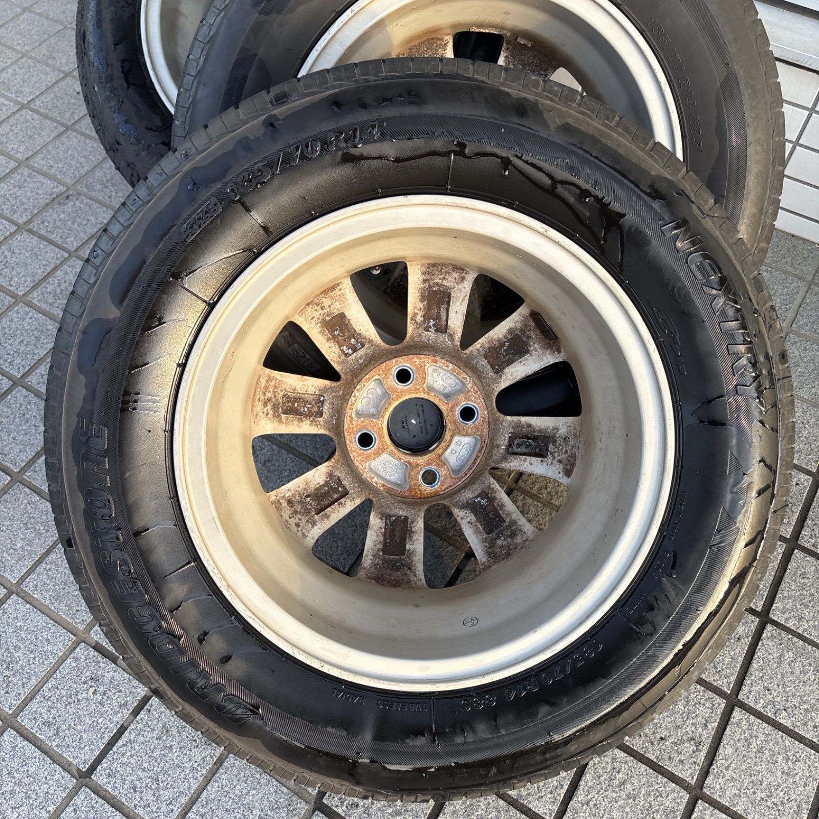 ホンダ フリード Modulo モデューロ 185/70R14 純正ホイール