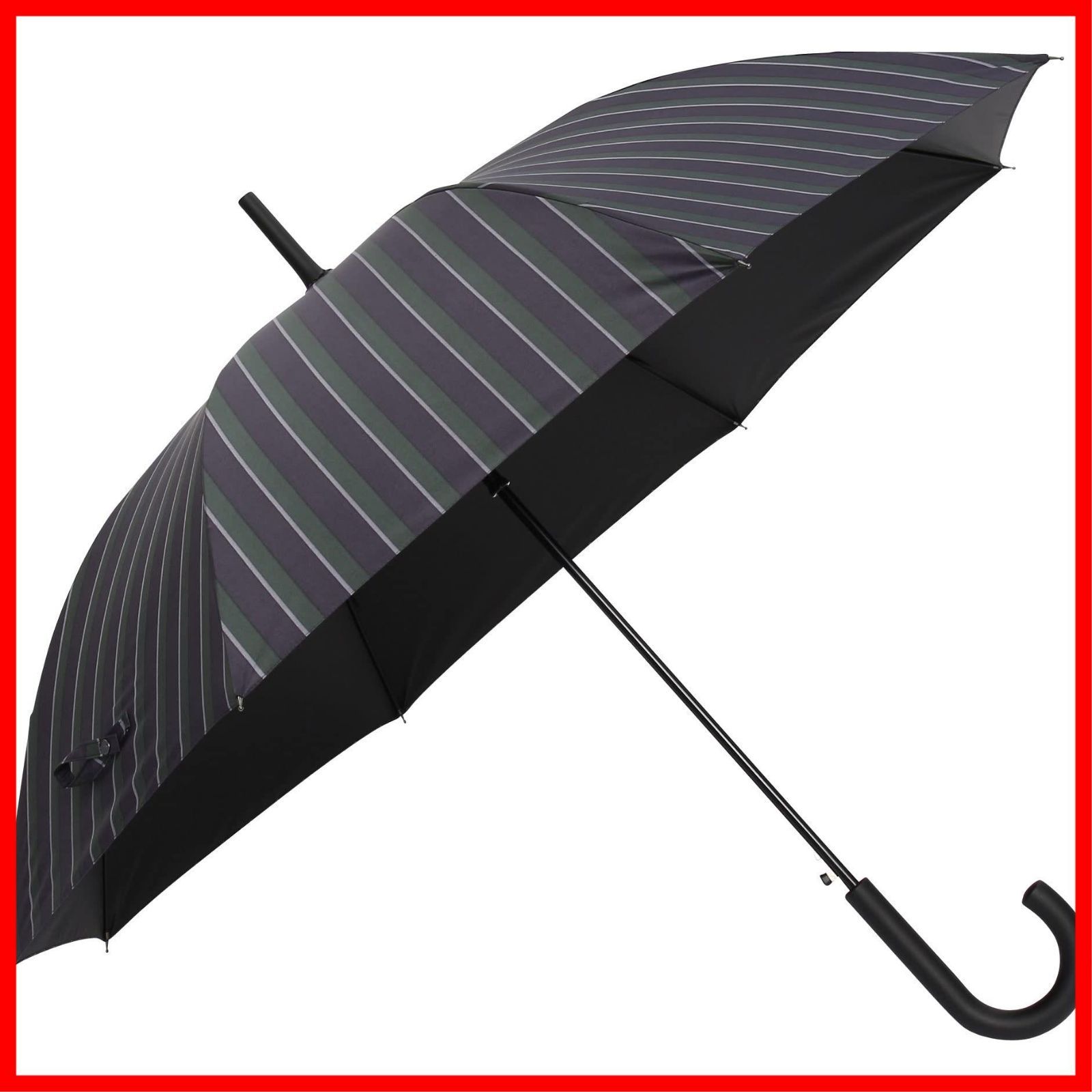 スポーツ観戦 ユニセックス 熱中症対策 遮熱効果 グラスファイバー骨 UVカット ワンタッチ 日傘 60 cm ジャンプ傘 長傘 晴雨兼用 FJ 完全遮光 メンズ a.s.s.a 傘