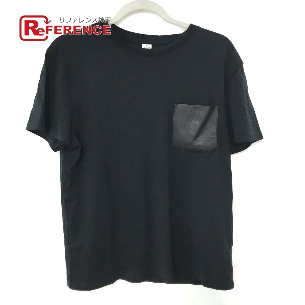 Berluti ベルルッティ 半袖Tシャツ レザーポケット ロゴ Berluti ベルルッティ 半袖Tシャツ レザーポケット ロゴ