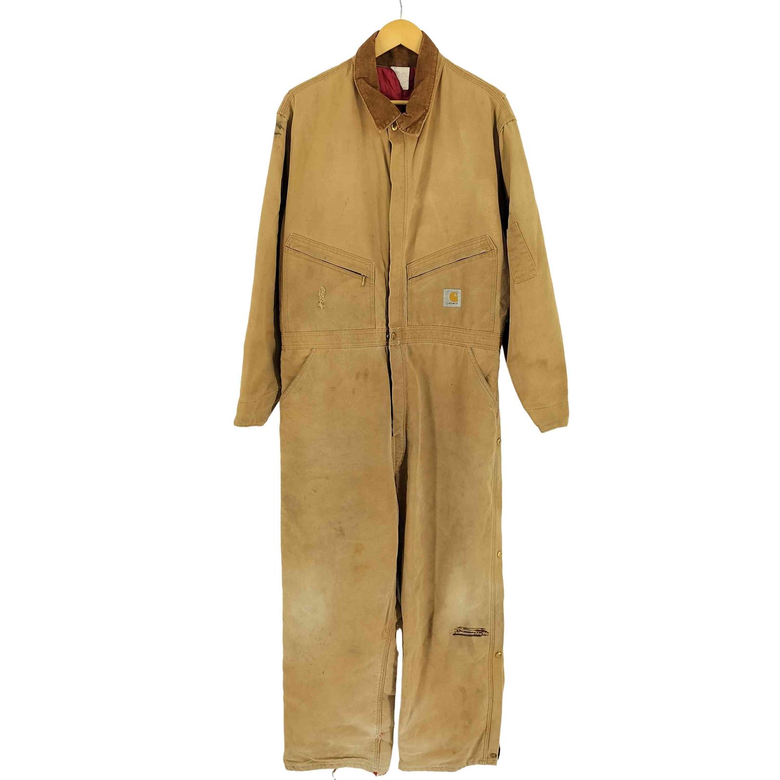 カーハート Carhartt 80s 裏キルティング つなぎ オーバーオール メンズ 46R
