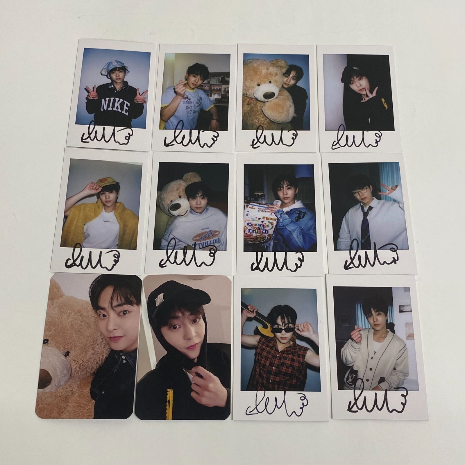 exo トレカ　シウミン　カード　xiumin so cool 中国　雑誌 シウミン 中国雑誌 deling 特典 フォトカード 12枚セット トレカ