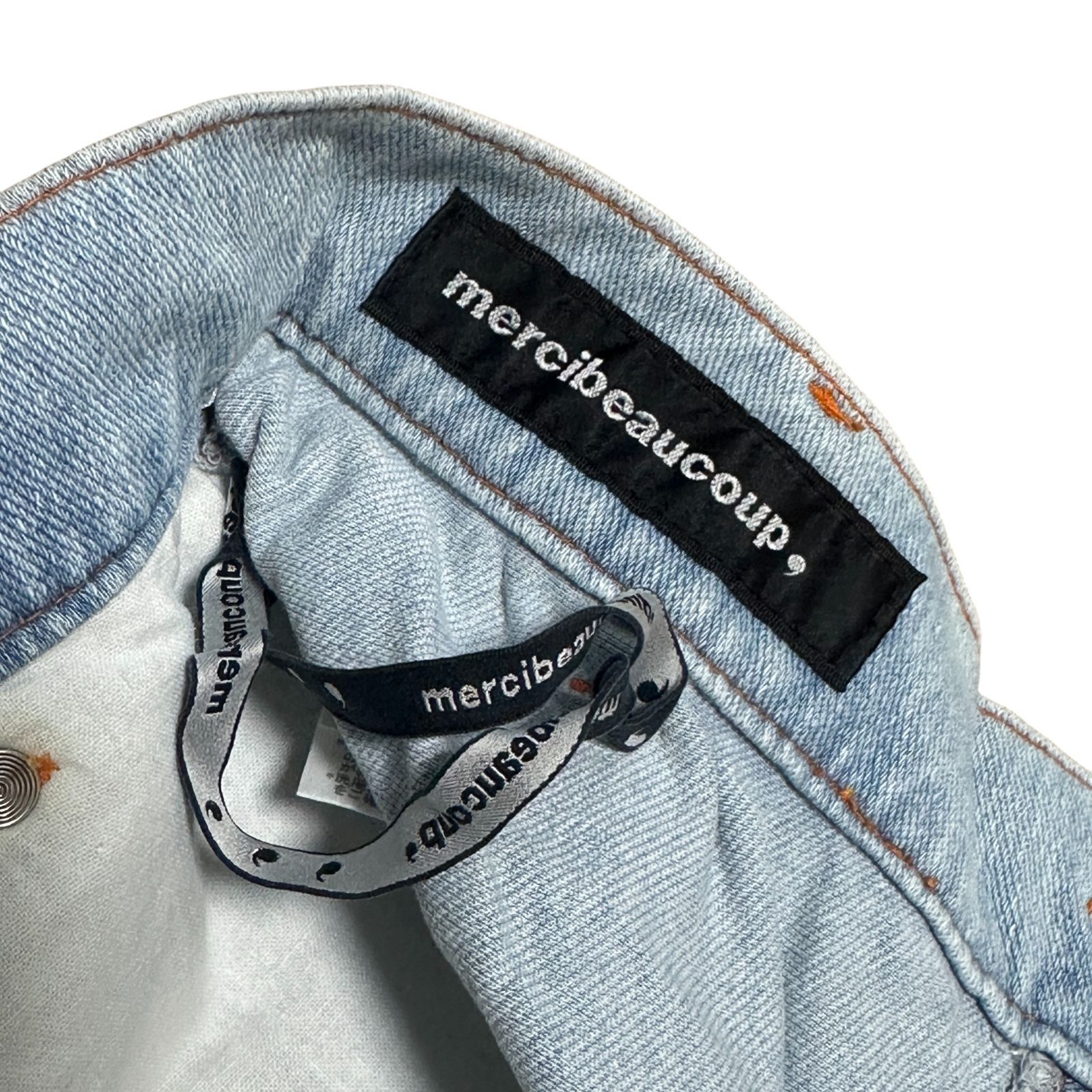 メルシーボーク サルエルデニム メルシーボークー 蝶 サルエルデニム