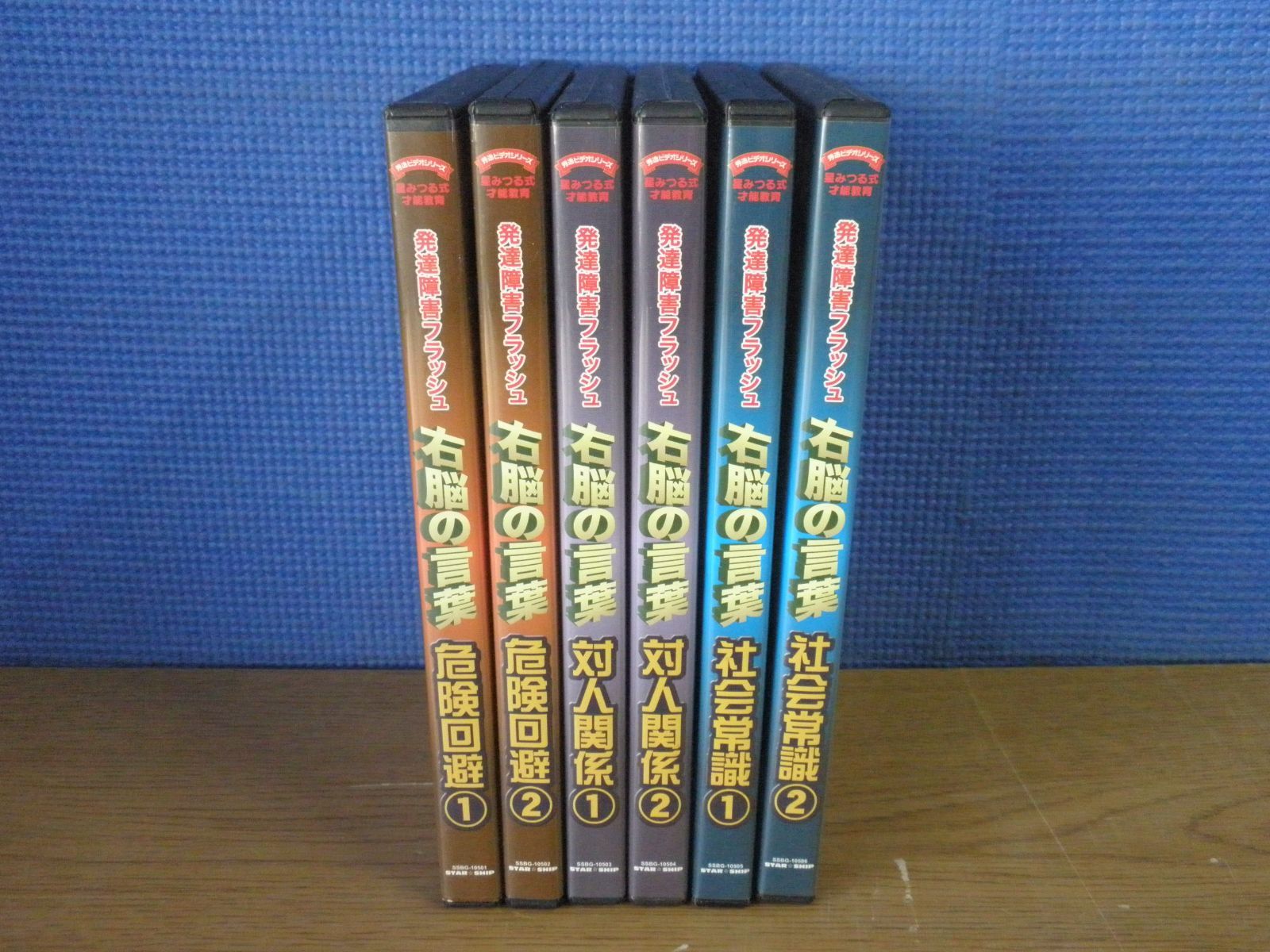星みつる 発達障害フラッシュ 右脳の言葉 DVD 6巻セット DVD】星みつる式 発達障害フラッシュ 右脳の言葉［6巻セット