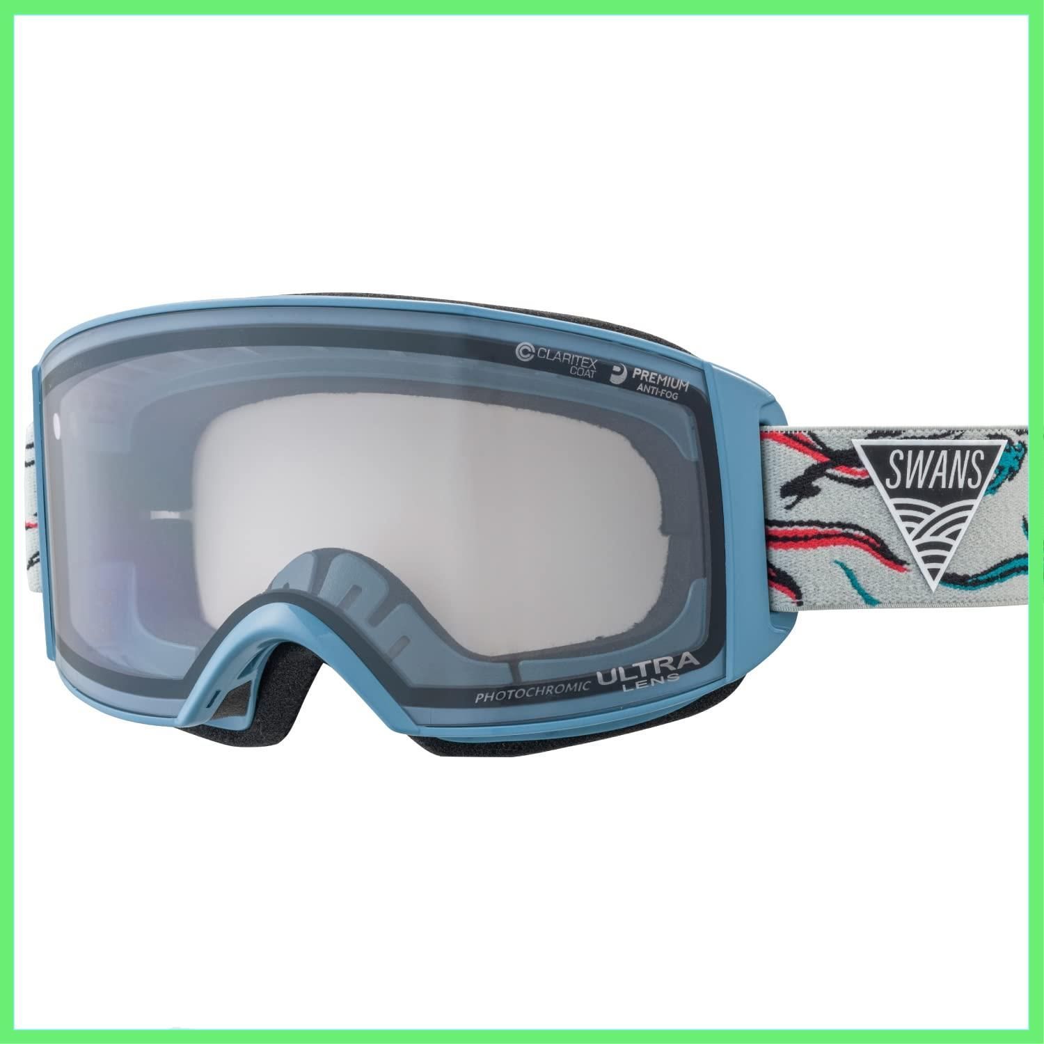 SWANS(スワンズ) スキー スノーボード ゴーグルRACAN ラカン 眼鏡対応 