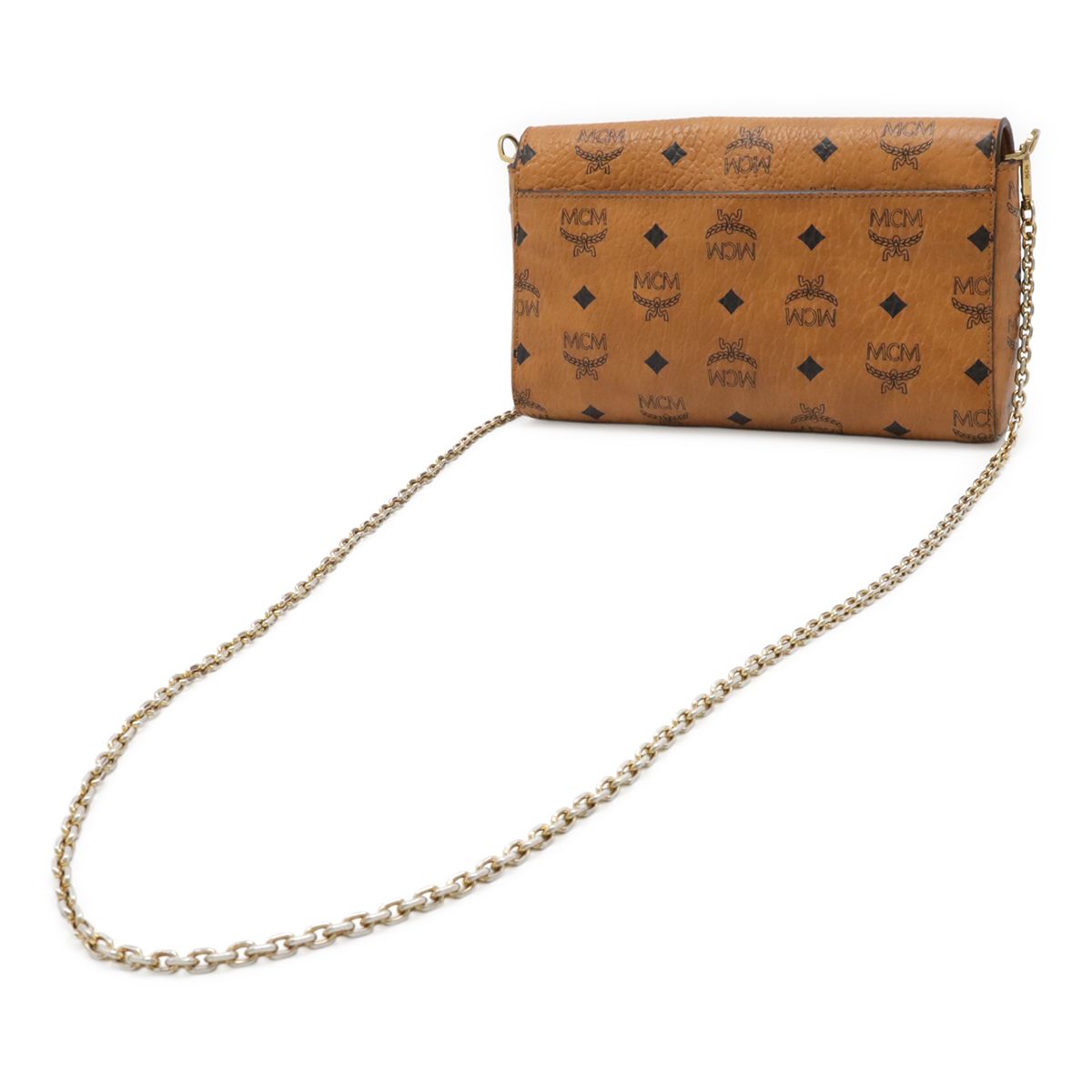 MCM コニャック クラッチバッグ ショルダーバッグ MCM エムシーエム ヴィセトス ショルダーバッグ ポシェット