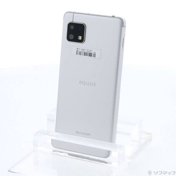 品〕 AQUOS sense4 lite 64GB シルバー SH-RM15 楽天 SIMフリー【262
