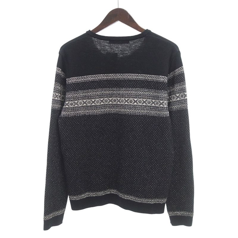 ロアー/ROAR 14AW NAUSICA ODYSSEY BRIGHTEX ラメ混 ニット ブラック 