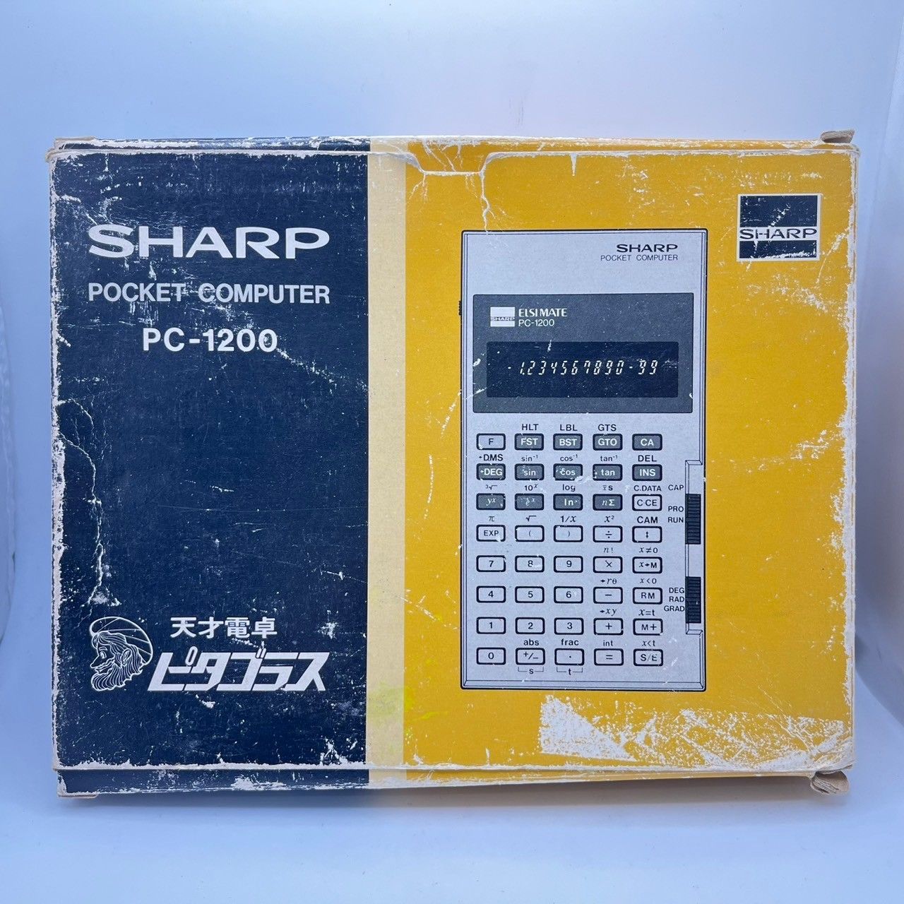SHARP シャープ ポケットコンピューター PC-1200 天才電卓 ピタゴラス 管理番号 YMM6938