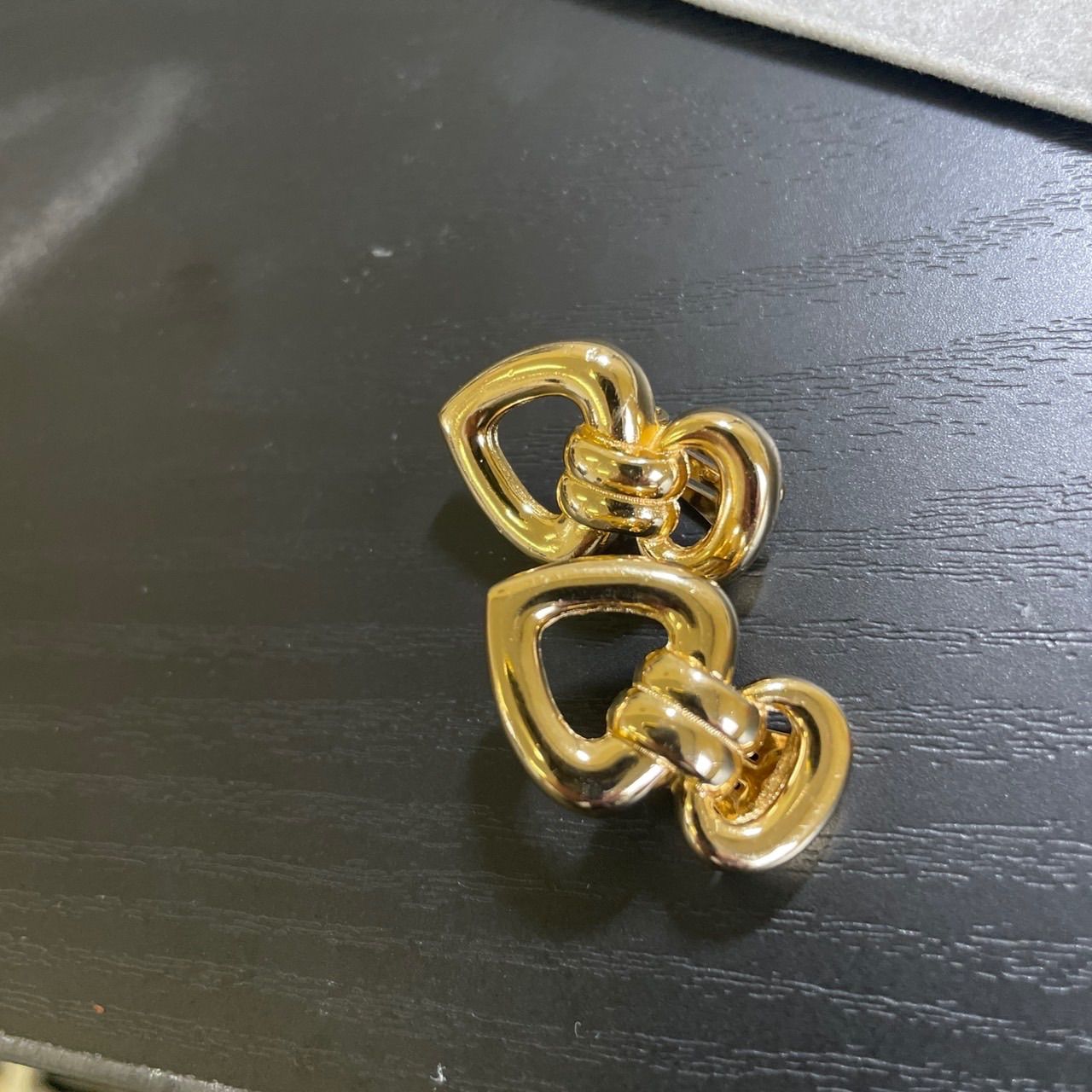 Dior ディオール ハートピアス ゴールド DIOR (ディオール) CDロゴ