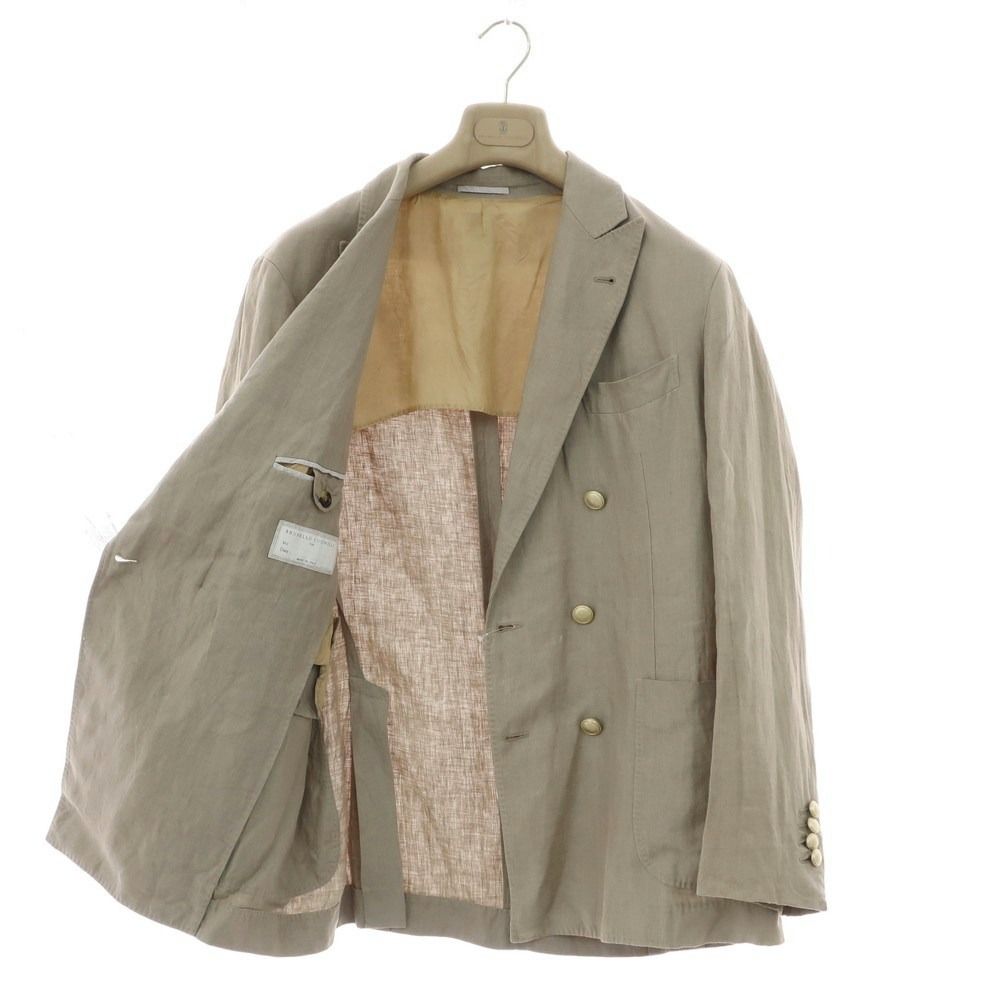 ブルネロクチネリ　ダブルスーツ　46 Brunello Cucinelli ツーピース ダブルスーツ | グレー