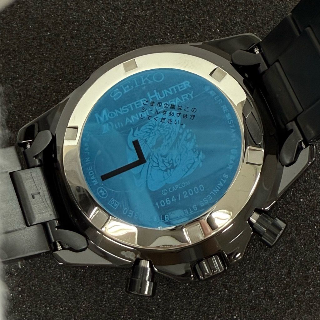 極美品 SEIKO × MONSTER HUNTER 20th Anniversary Alatreon 2000本限定